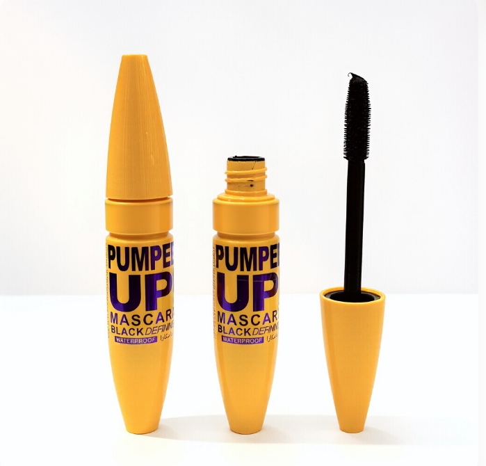 Smudge-Proof Waterproof Mascara - 4D Fiber Thick & Curly, Quick Dry, Long Lasting Eye Makeup for Kenyan Women