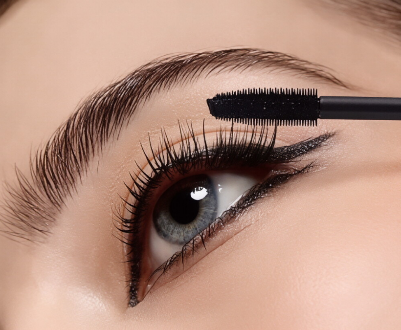 Smudge-Proof Waterproof Mascara - 4D Fiber Thick & Curly, Quick Dry, Long Lasting Eye Makeup for Kenyan Women