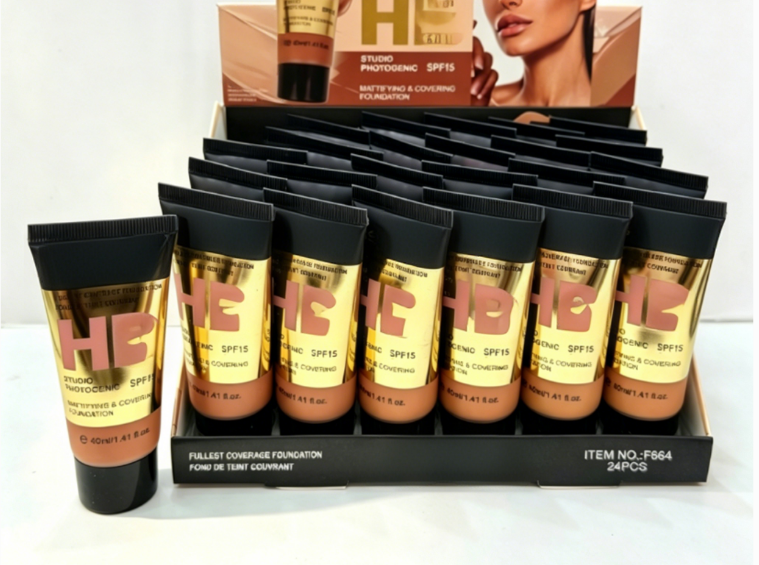 Oil Control Long Lasting Matte Foundation Waterproof Sweatproof Concealer Liquid Foundation For Women