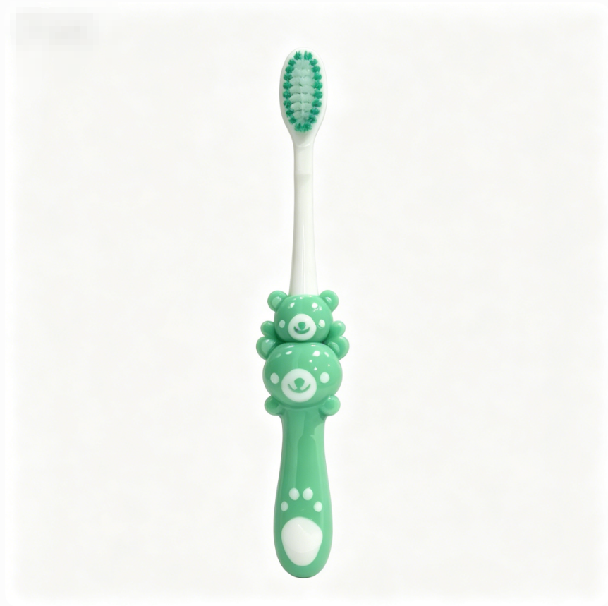12Pcs Mixed Color Cartoon Kids Toothbrush, Soft Bristle Children Toothbrush, Ergonomic Handle BPA Free Cute Toothbrush for Kids Over 3 Years Old Daily Oral Cleaning