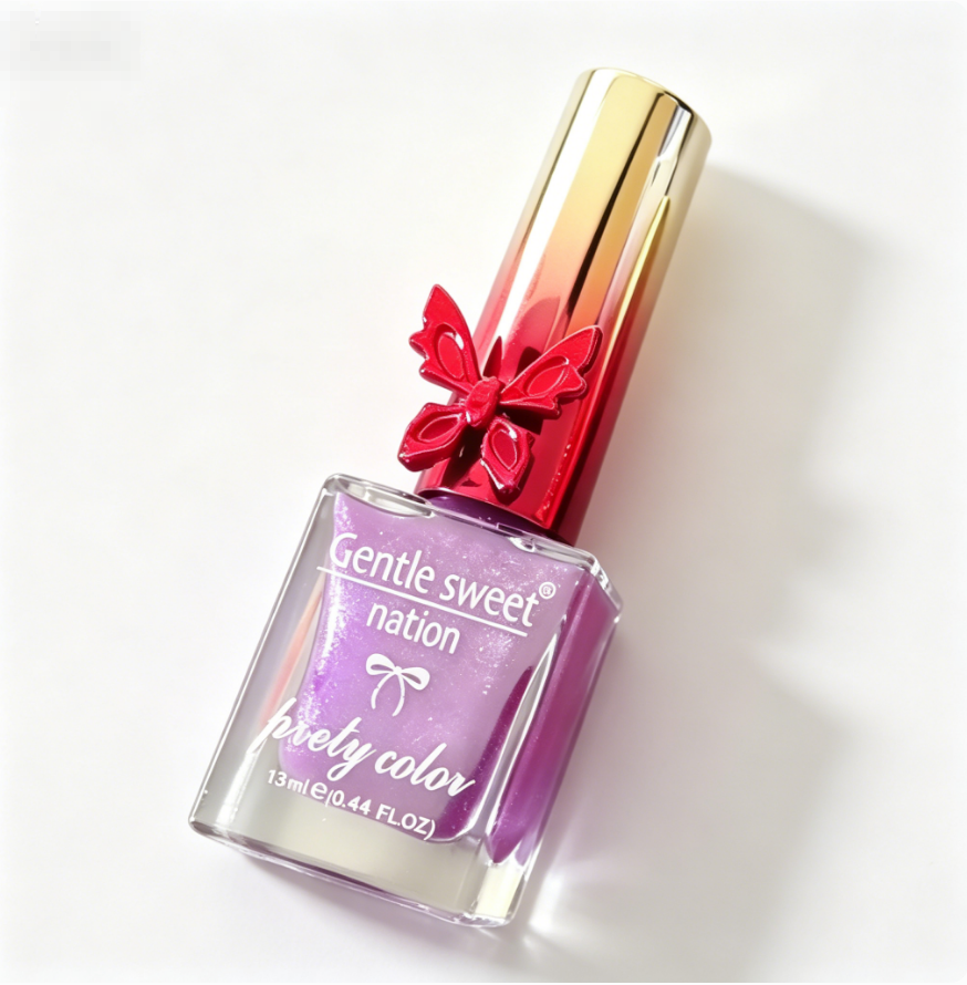 Quick Dry 4 Colors Nail Polish, Crack Resistant Long Lasting Glossy Nail Coating, Daily Beauty Nail Varnish For Women