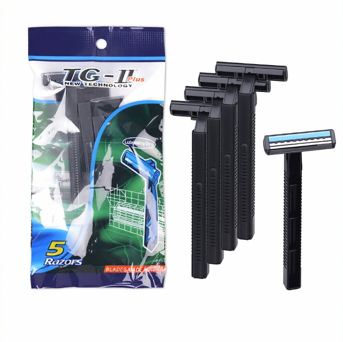 4Pcs Men's 2-Blade Disposable Razors Safety Shaving Razors Travel & Bath Use Ready Stock in Kenya