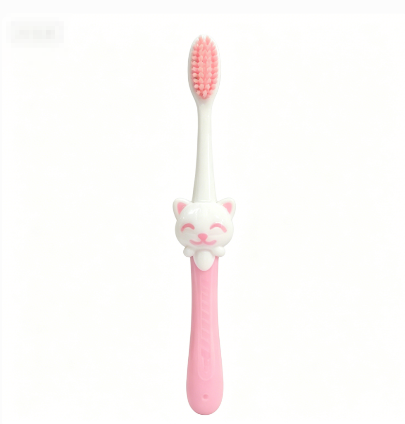 12Pcs Mixed Color Cartoon Kids Toothbrush, Soft Bristle Children Toothbrush, Ergonomic Handle BPA Free Cute Toothbrush for Kids Over 3 Years Old Daily Oral Cleaning