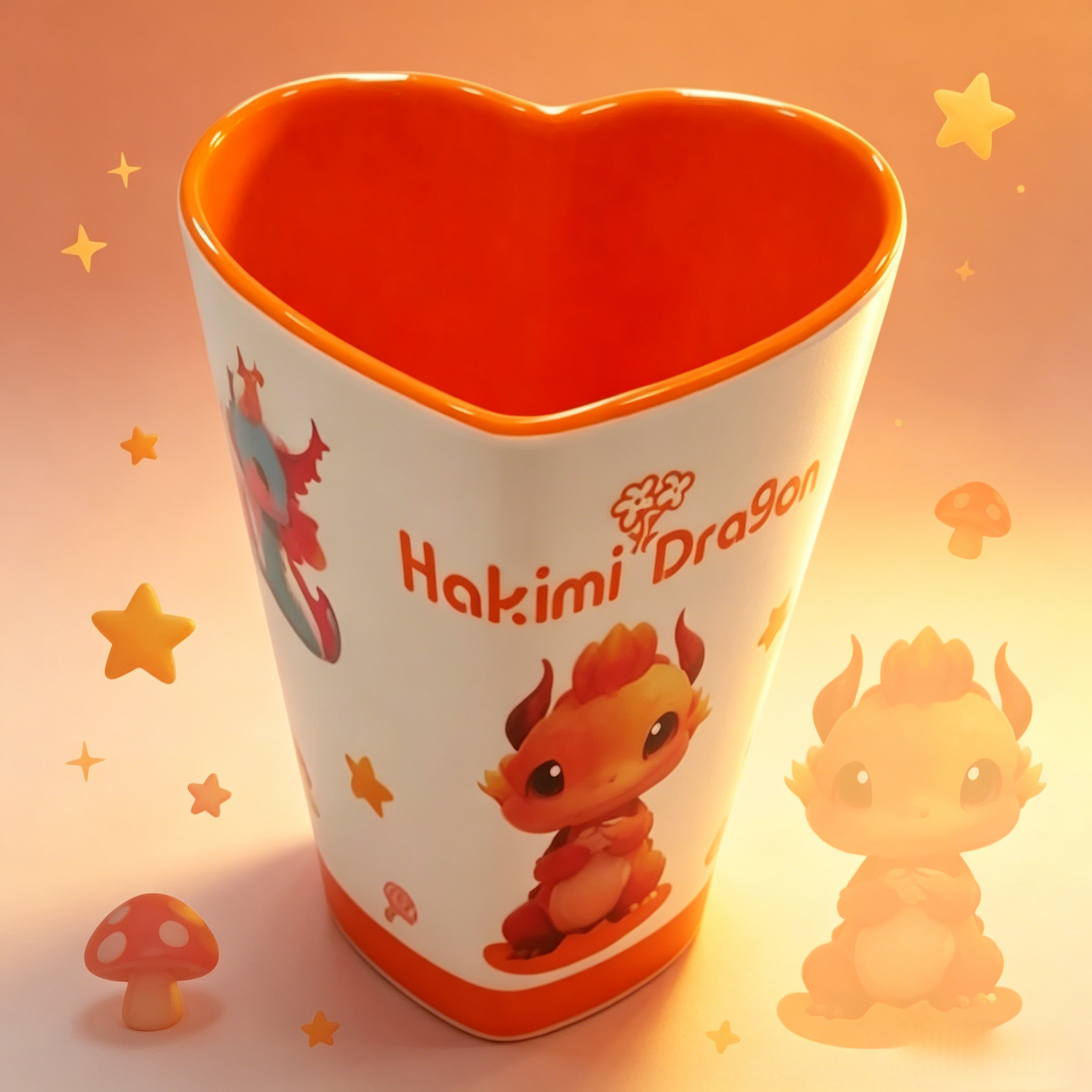 Cartoon Water Mug, Uncovered Drinking Cup, Cute Cartoon Pattern Plastic Water Cup for Home School Office Daily Use，Plain No Lid Water Cup，Plastic Drinking Cup，Home Daily Water Cup