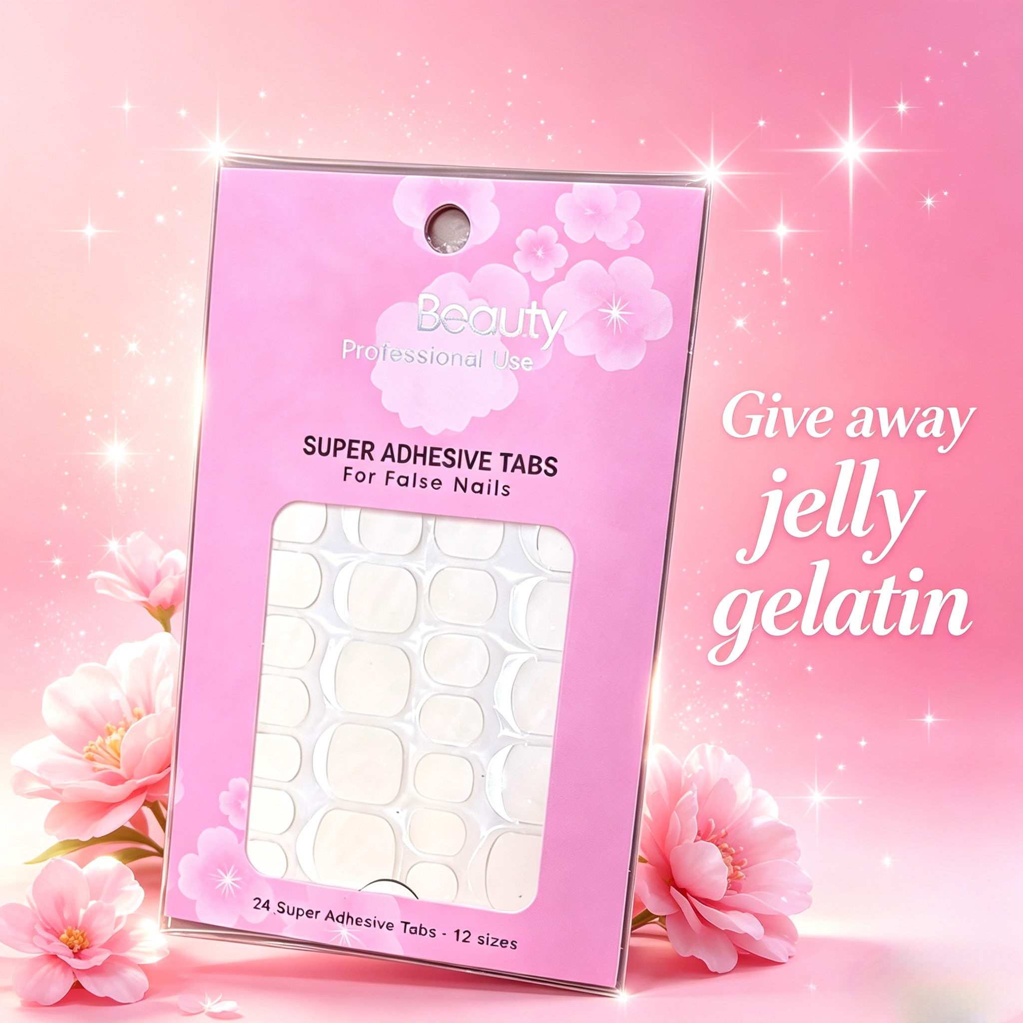 French False Nails（Give away jelly gelatin） Fake Nail Tips, Reusable Stick On Nails, Natural Nude Press Ons, Coffin Shape False Nails, Easy Glue On Nails, DIY Manicure Kit, Quick Press On Nails view 10