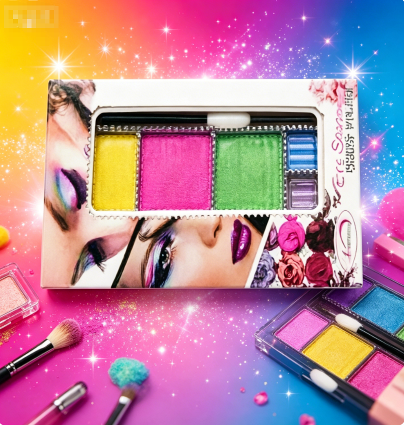 Shimmer Eyeshadow，Eyeshadow Palette，Glitter Eye Makeup，Waterproof Eyeshadow，Long Lasting Makeup，8 Colors Eyeshadow view 2