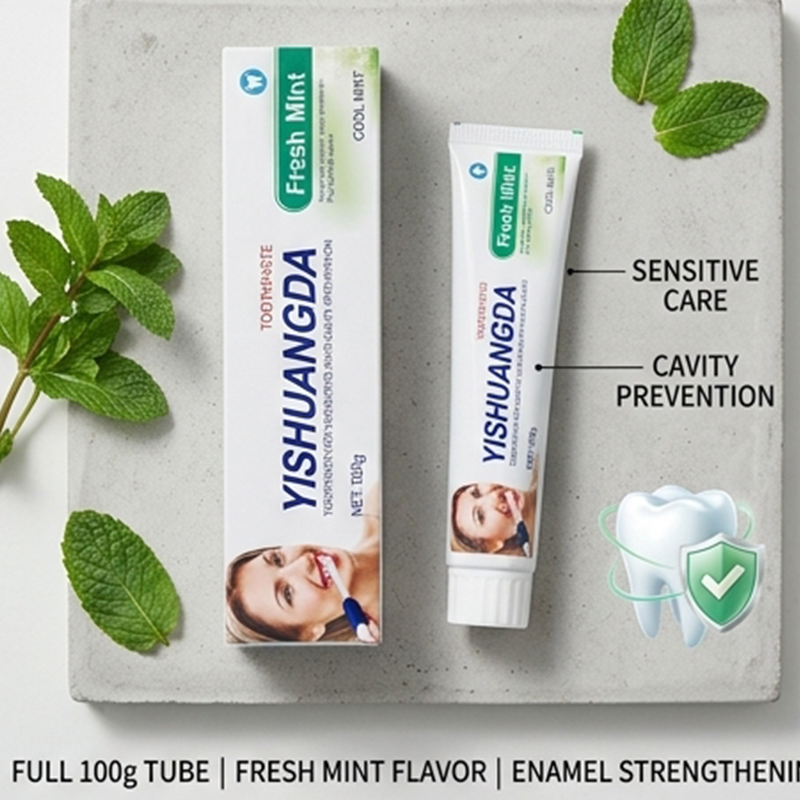 Toothpaste Cool Mint Toothpaste Whitening Teeth Anti Cavity Fresh Breath Gum Protection Daily Oral Care
