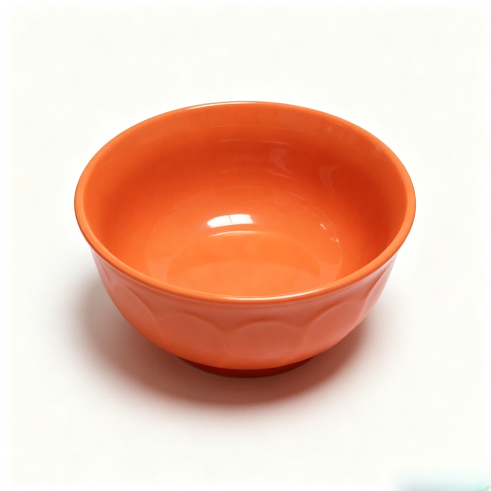 6 inches Plastic Bowl Unbreakable Reusable Serving Bowl, Home Kitchen Dining Food Bowl for Soup Rice Salad Snack，Unbreakable Plastic Bowl，Reusable Food Bowl，Kitchen Serving Bowl，Dining Rice Bowl