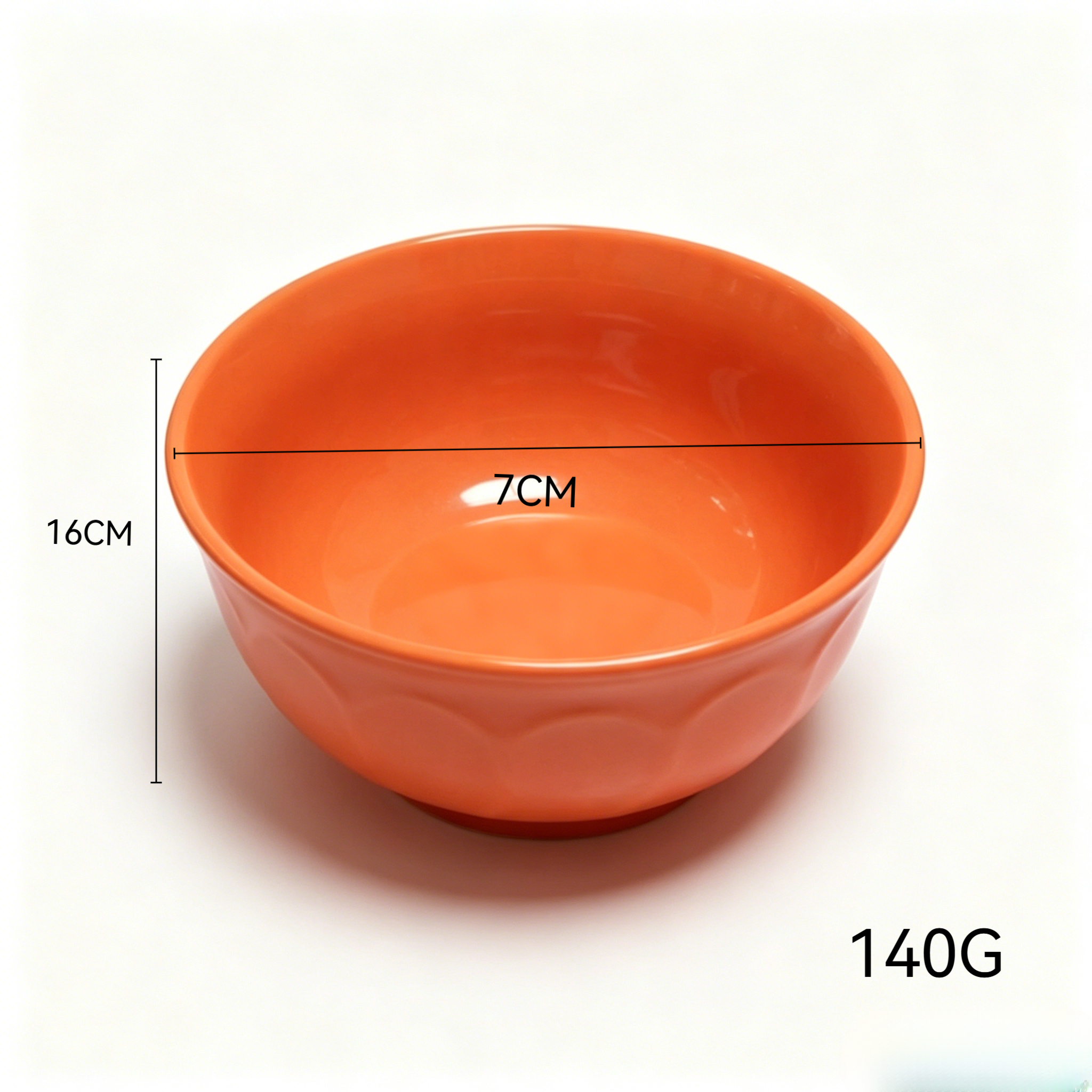 6 inches Plastic Bowl Unbreakable Reusable Serving Bowl, Home Kitchen Dining Food Bowl for Soup Rice Salad Snack，Unbreakable Plastic Bowl，Reusable Food Bowl，Kitchen Serving Bowl，Dining Rice Bowl