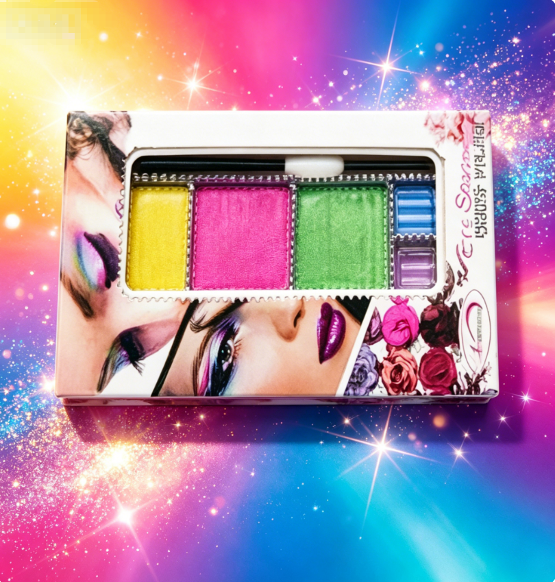 Shimmer Eyeshadow，Eyeshadow Palette，Glitter Eye Makeup，Waterproof Eyeshadow，Long Lasting Makeup，8 Colors Eyeshadow view 7