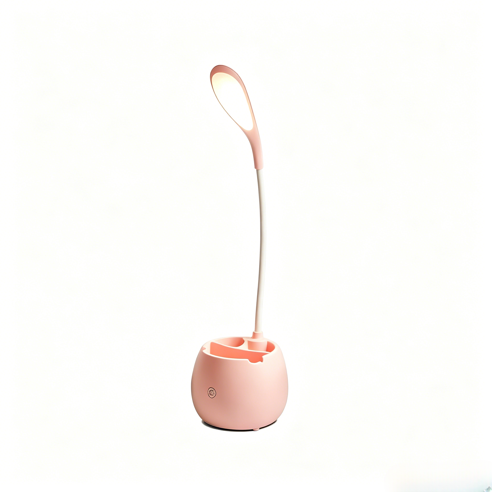 LED Pen Holder Desk Lamp USB Rechargeable Touch Dimmable Eye-Care Night Light for Kids Students Study Bedroom Dorm Home Office