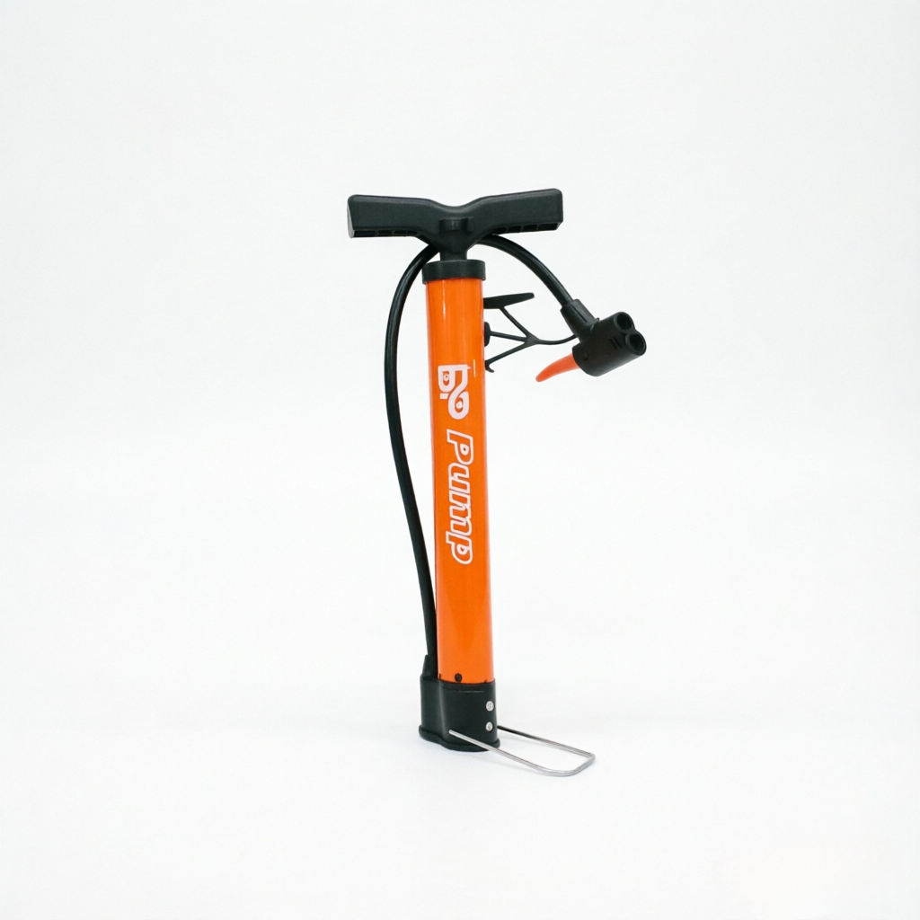 Pump，Iron Tube Air Pump, Heavy Duty Portable Hand Pump, High Pressure Anti-Rust Tyre Inflator, Universal Bicycle & Motorcycle Compact Air Pump For Daily Use