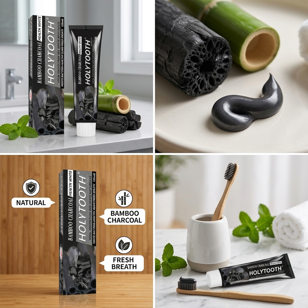 Toothpaste Bamboo Charcoal Toothpaste Whitening Teeth Activated Carbon Removing Yellow Teeth Cleaning Tooth Stain Fresh Oral Tooth Care