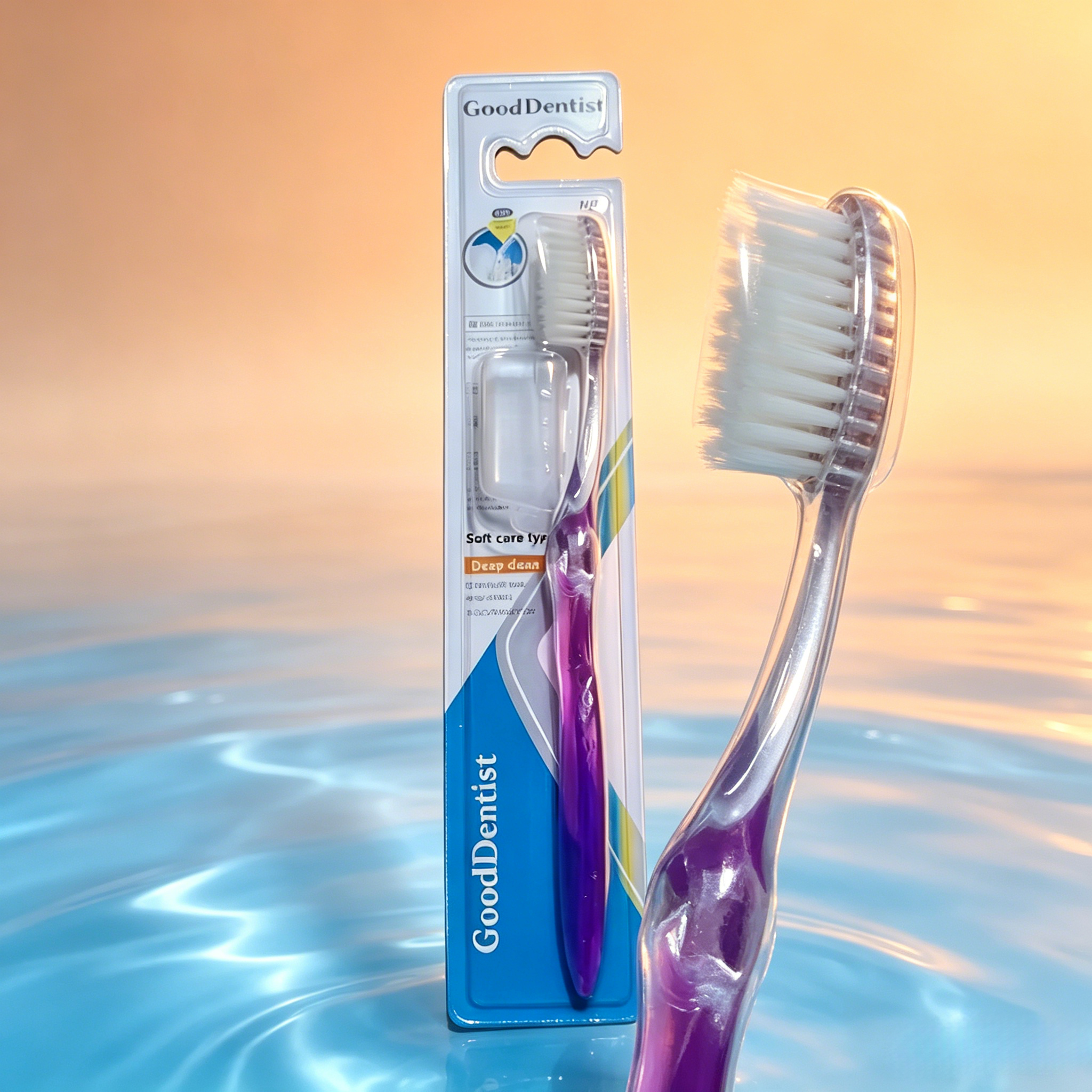 Soft Bristle Wide Head Adult Toothbrush Gentle Clean Oral Care Daily Home Use Soft Bristle Adult Toothbrush  Pack Wide Head Gentle Clean For Teeth & Gum Daily Home Use