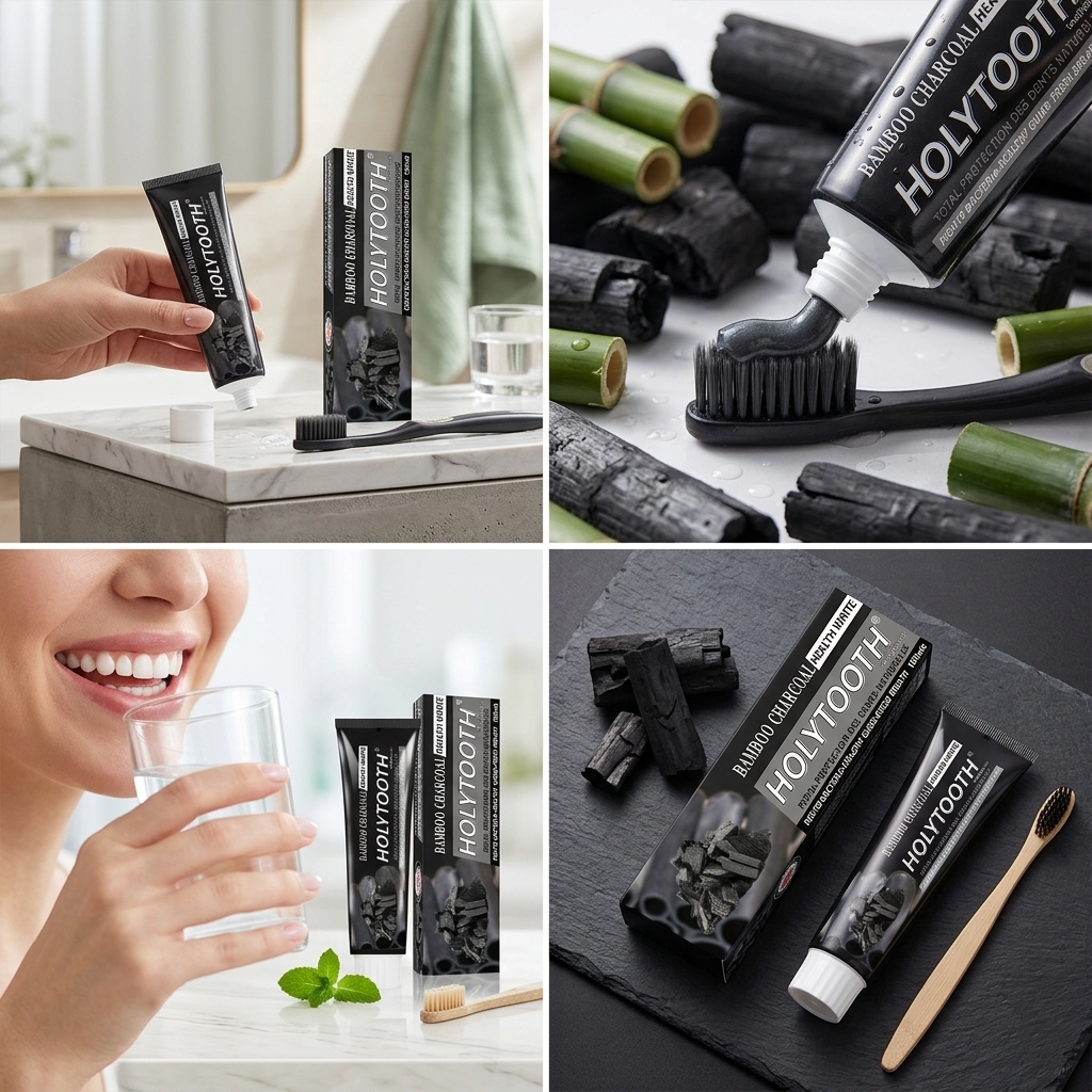 Toothpaste Bamboo Charcoal Toothpaste Whitening Teeth Activated Carbon Removing Yellow Teeth Cleaning Tooth Stain Fresh Oral Tooth Care