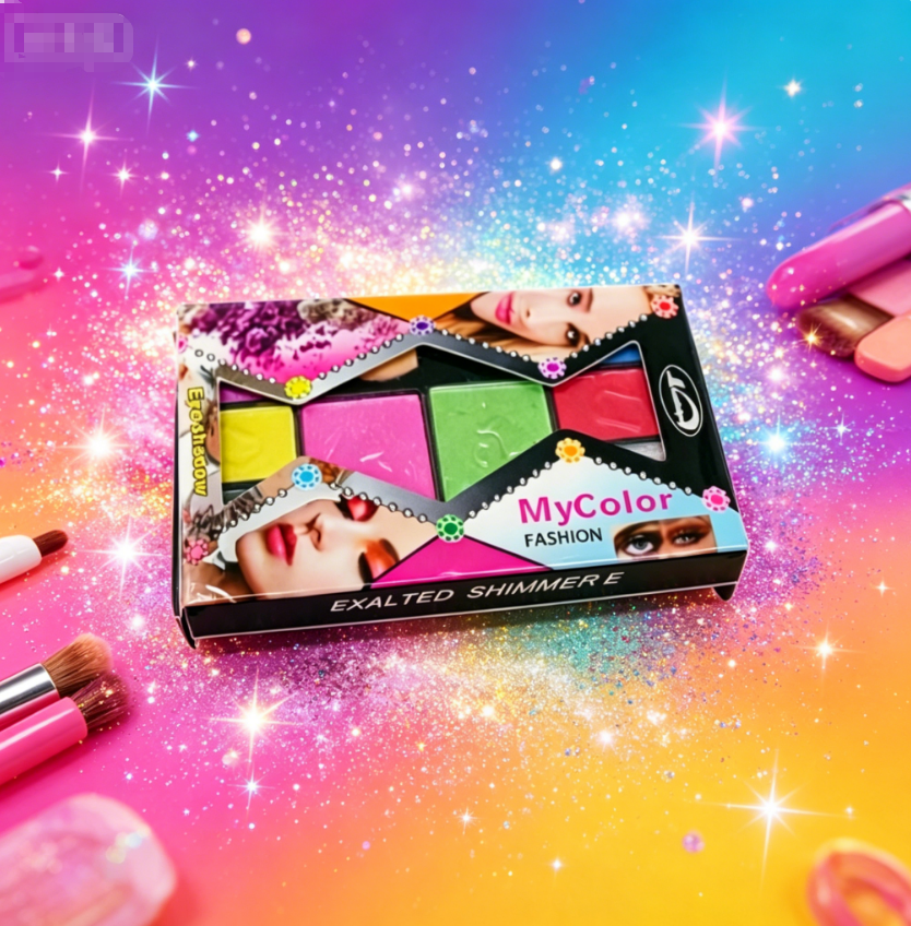 Shimmer Eyeshadow，Eyeshadow Palette，Glitter Eye Makeup，Waterproof Eyeshadow，Long Lasting Makeup，8 Colors Eyeshadow view 3