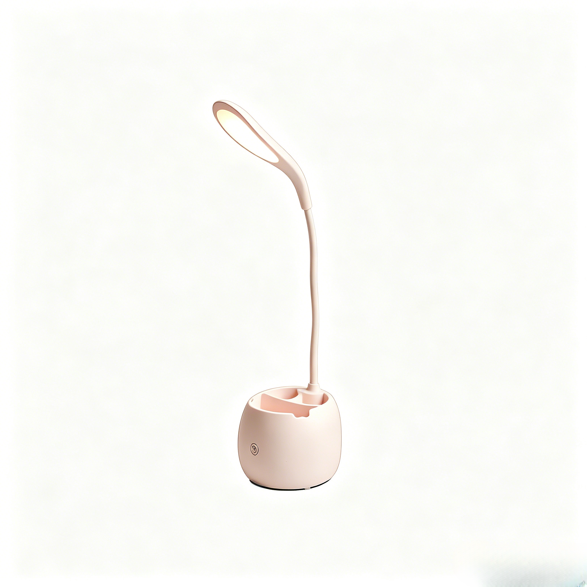 LED Pen Holder Desk Lamp USB Rechargeable Touch Dimmable Eye-Care Night Light for Kids Students Study Bedroom Dorm Home Office