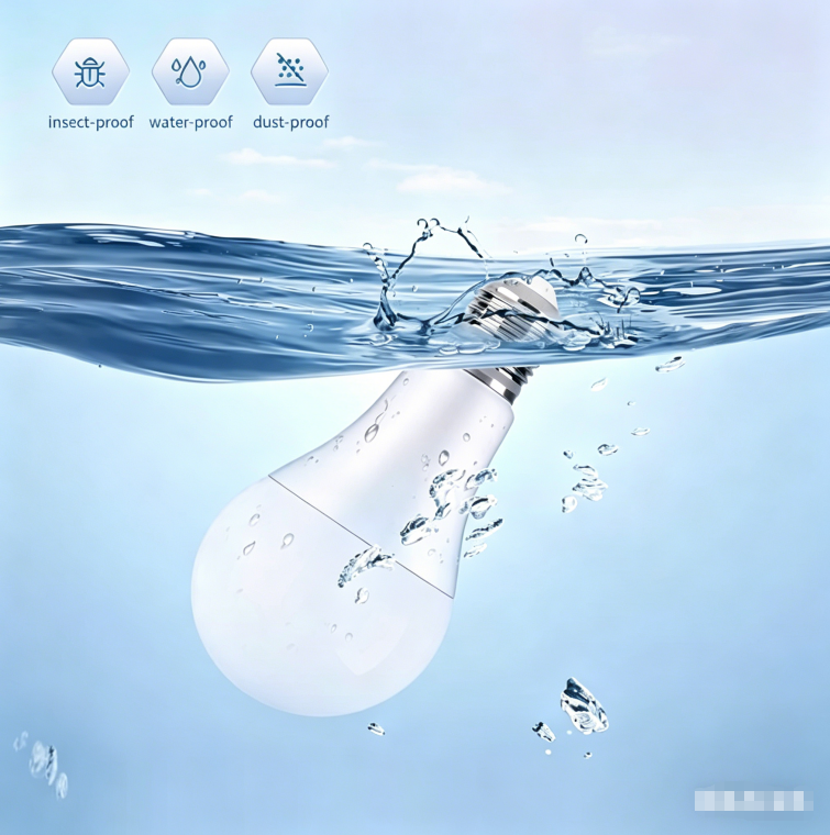 12W/15W rotary LED bulbs, energy-saving indoor lighting products, suitable for homes, kitchens, bedrooms and factories.