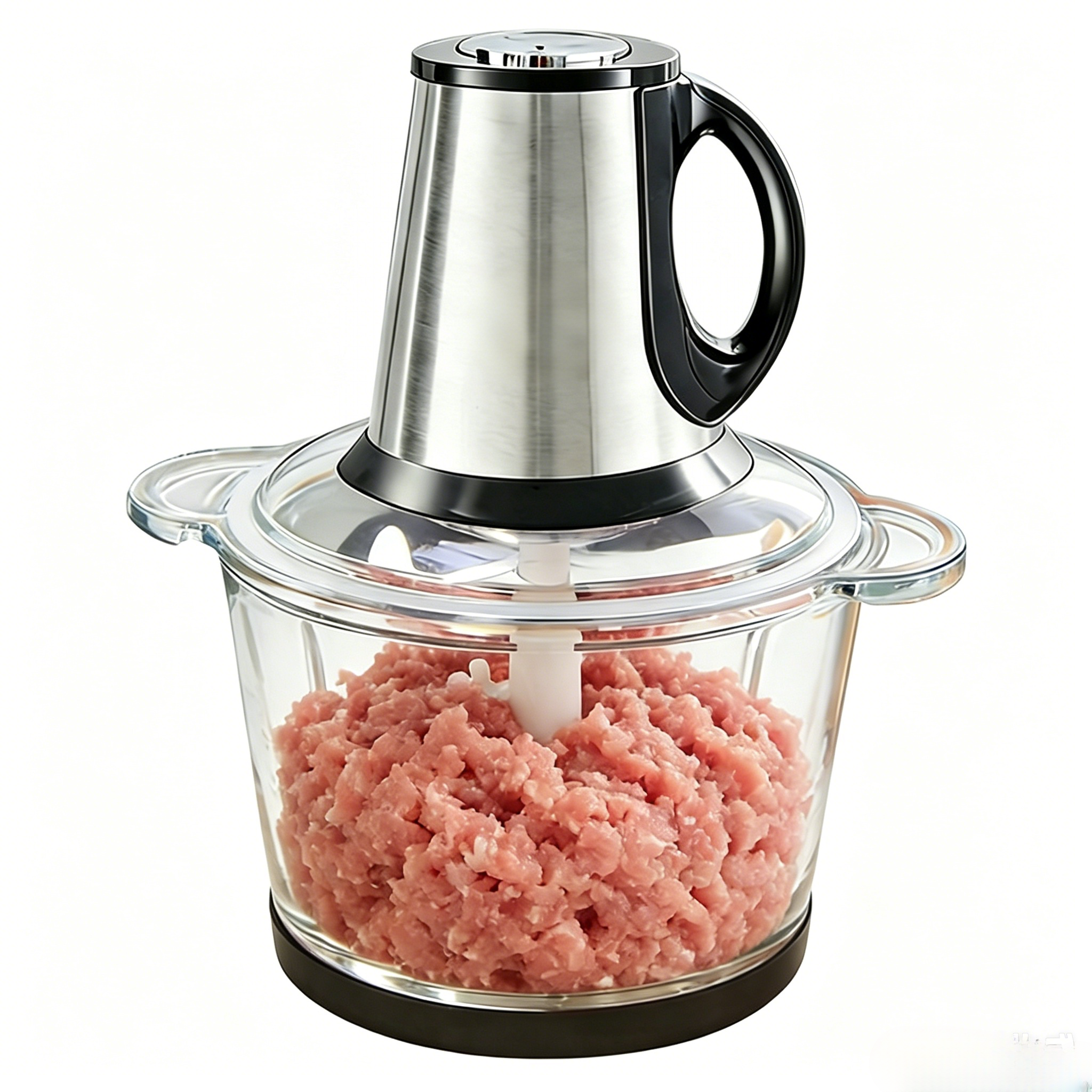 Electric Meat Grinder 3L 800W Stainless Steel Electric Meat Grinder 2 Speed Food Chopper Mincer Blender