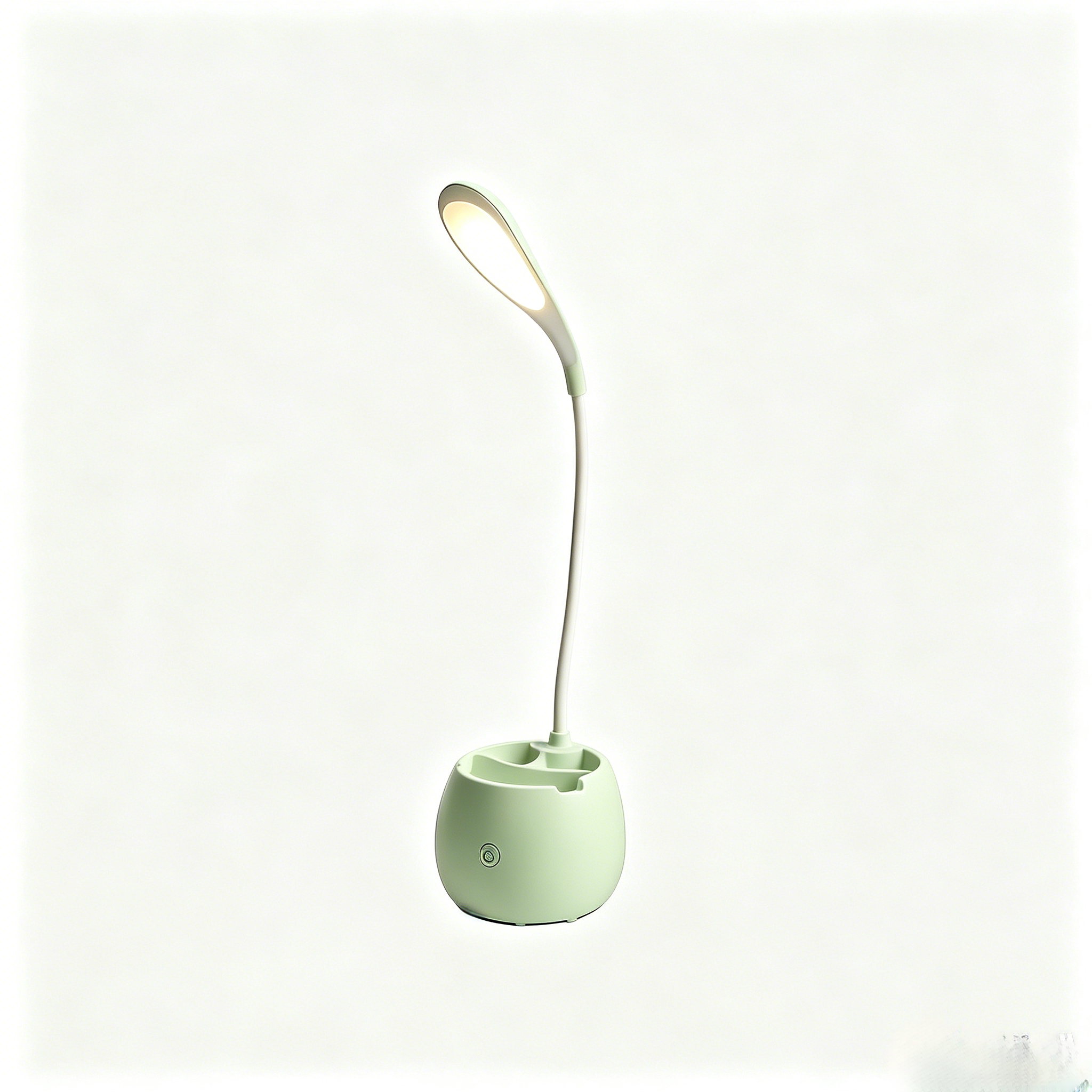 LED Pen Holder Desk Lamp USB Rechargeable Touch Dimmable Eye-Care Night Light for Kids Students Study Bedroom Dorm Home Office