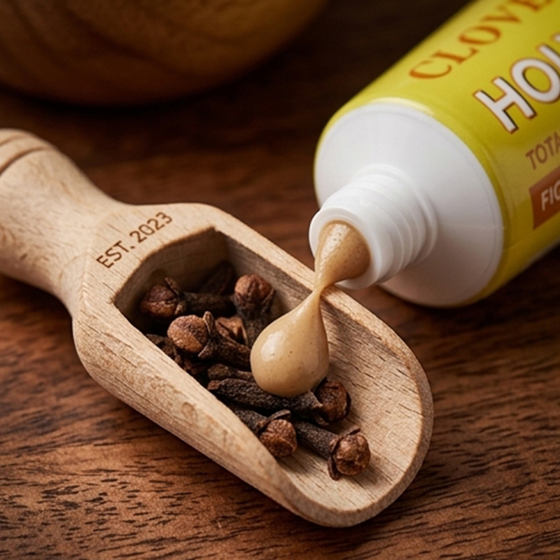 Toothpaste Clove Flavour Holytooth Toothpaste Whitening Toothpaste  Fresh Breath Anti Cavity Gum Care Deep Cleaning Daily Oral Care