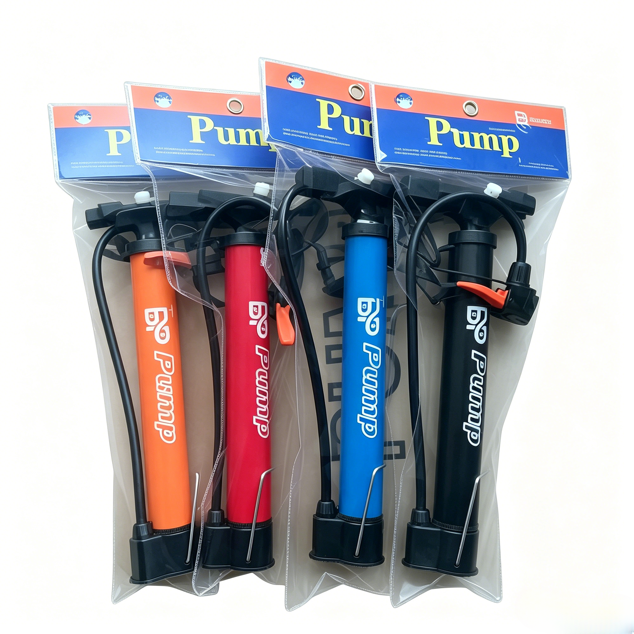 Pump，Iron Tube Air Pump, Heavy Duty Portable Hand Pump, High Pressure Anti-Rust Tyre Inflator, Universal Bicycle & Motorcycle Compact Air Pump For Daily Use