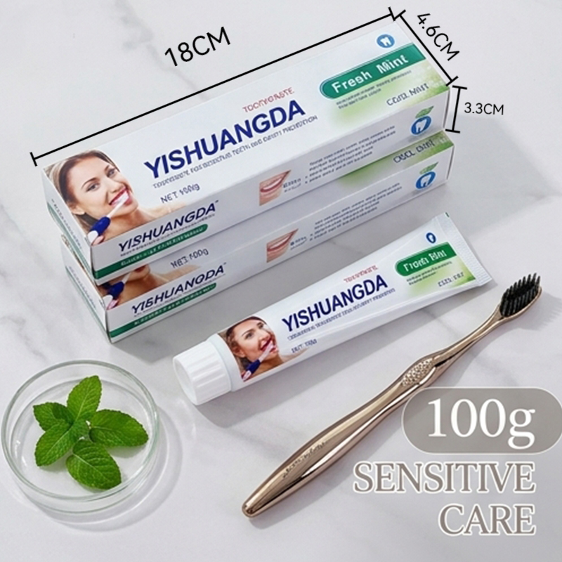 Toothpaste Cool Mint Toothpaste Whitening Teeth Anti Cavity Fresh Breath Gum Protection Daily Oral Care