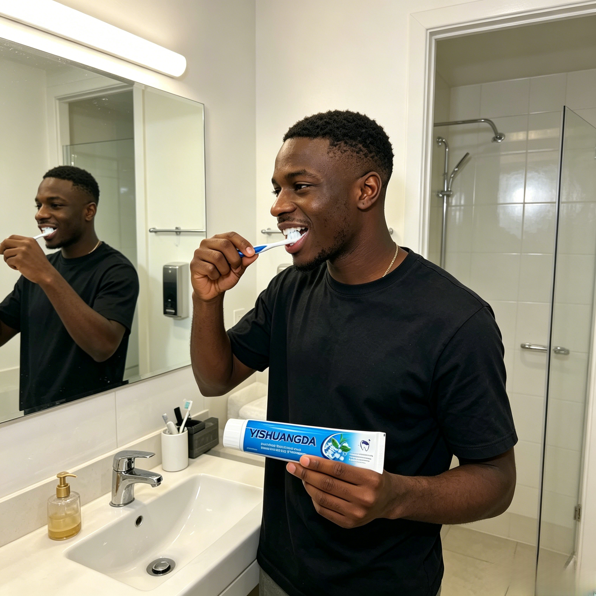 Toothpaste Cool Mint Toothpaste Deep Clean Whitening Fresh Breath Anti Cavity Gum Care Daily Oral Care Mint Toothpaste, Cool Fresh Breath, Teeth Whitening, Anti Cavity, Gum Protection, Daily Oral Clea