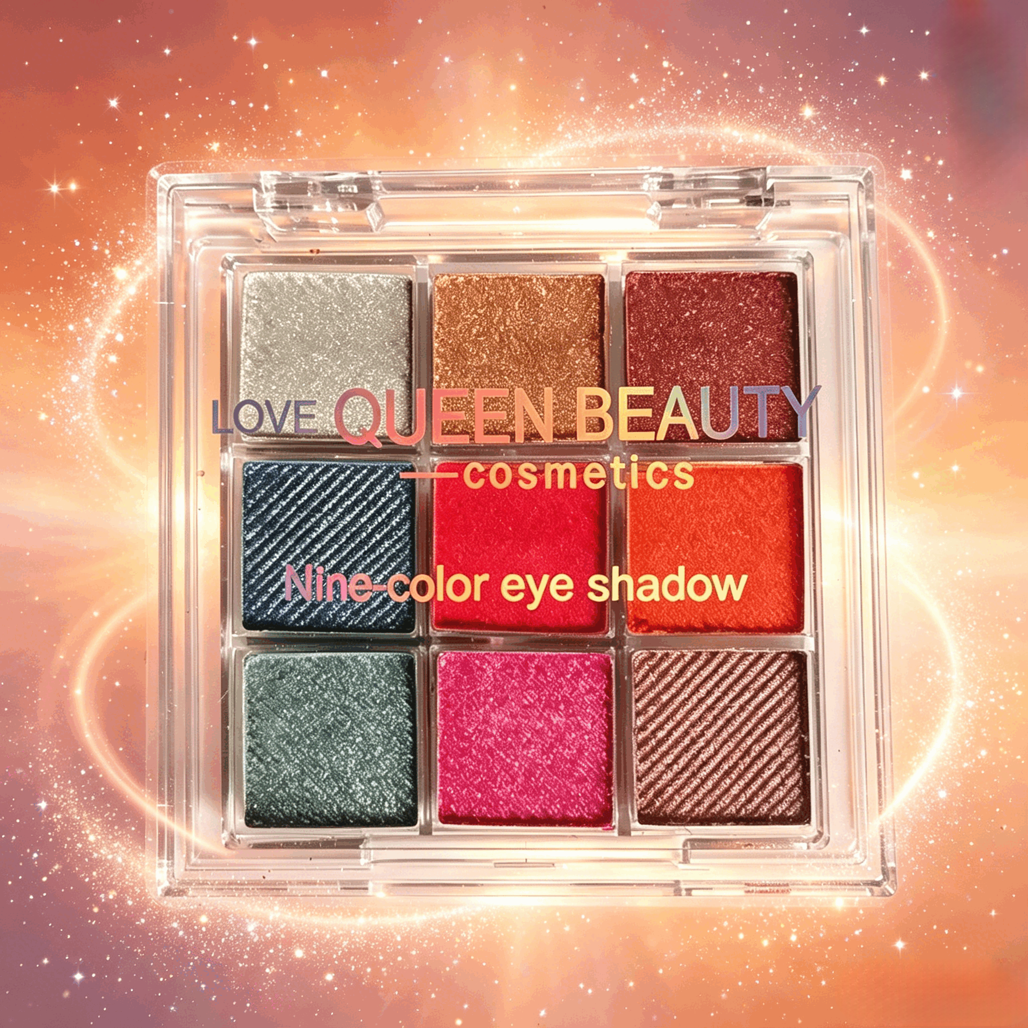 9 Colors matte pearlescent eye shadow plate eyeshadow cosmetic makeup profissional eye, Highly Pigmented Long Lasting Eye Makeup ,Waterproof Blendable Professional Eyeshadow view 9