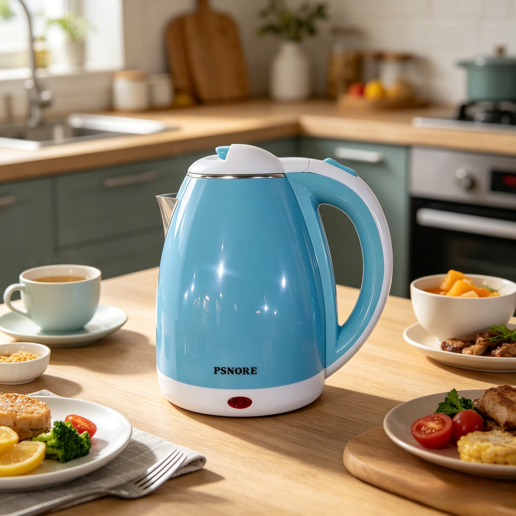 2 L Plastic Electric Kettle Electric Jug for boiling water Kitchen Appliance--PINK BLUE ORANGE Home Kitchen Office Use