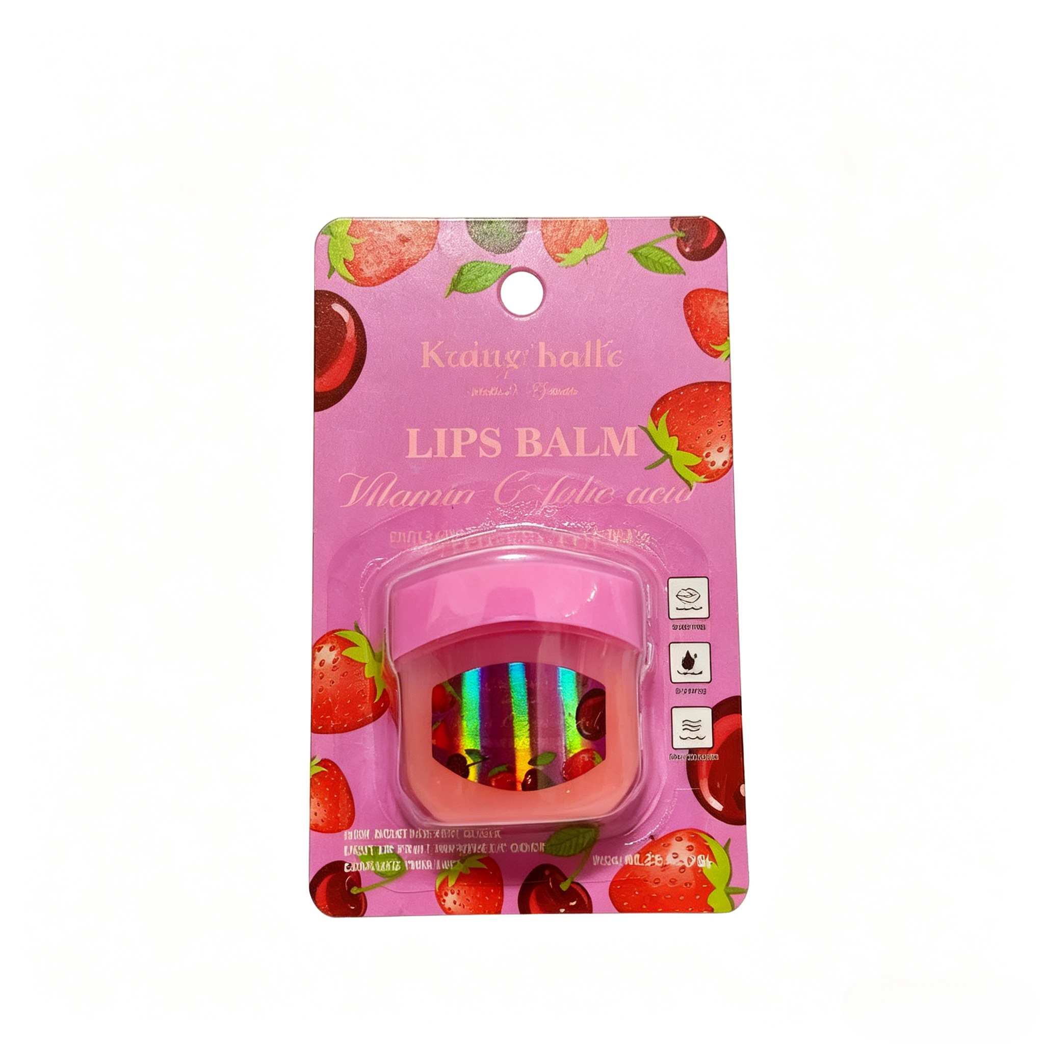Vitamin C Lip Balm Moisturizing Anti-dry Crack Lip Care Long Lasting Nourish Lip Balm For Daily Use，Vitamin C Lip Balm, Moisturizing, Anti-dry Crack, Nourish, Lip Care（7g） view 3