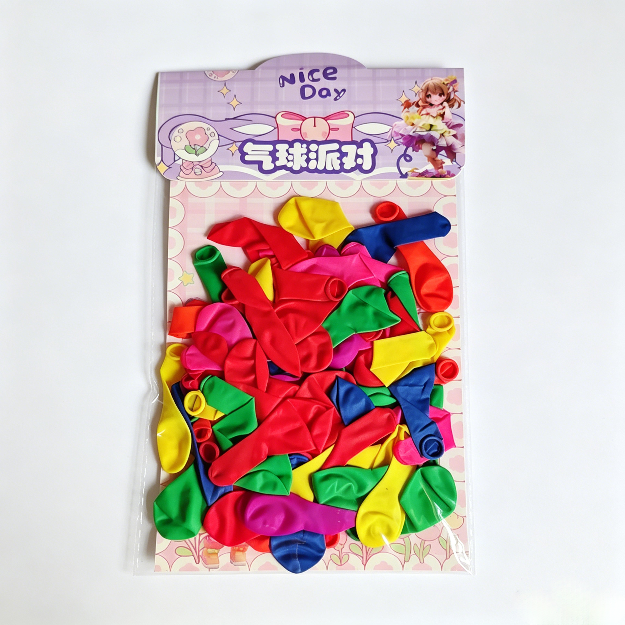 70Pcs Colorful Latex Balloons Party Decoration Pack for Birthday, Wedding & Events,Durable Party Balloons for Birthday, Baby Shower, Wedding,