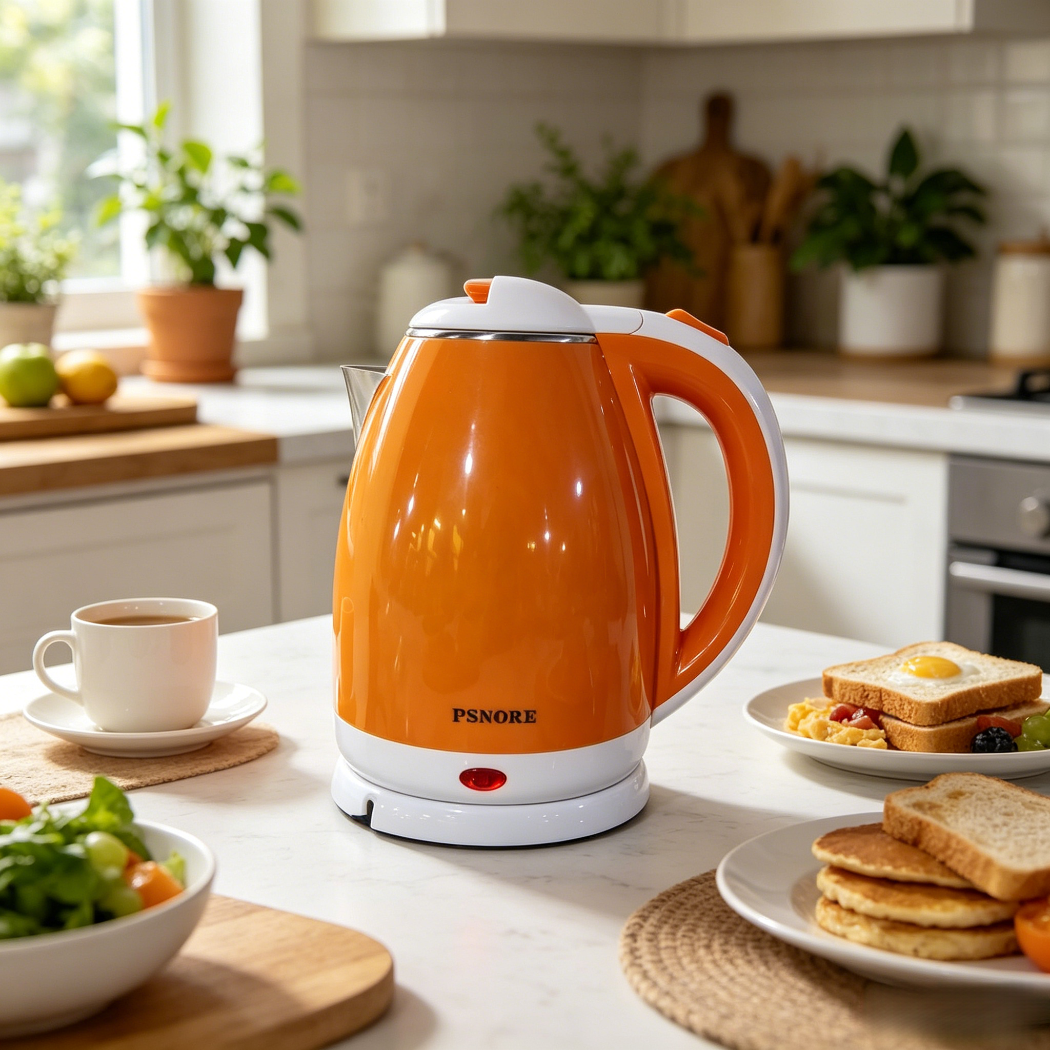 2 L Plastic Electric Kettle Electric Jug for boiling water Kitchen Appliance--PINK BLUE ORANGE Home Kitchen Office Use