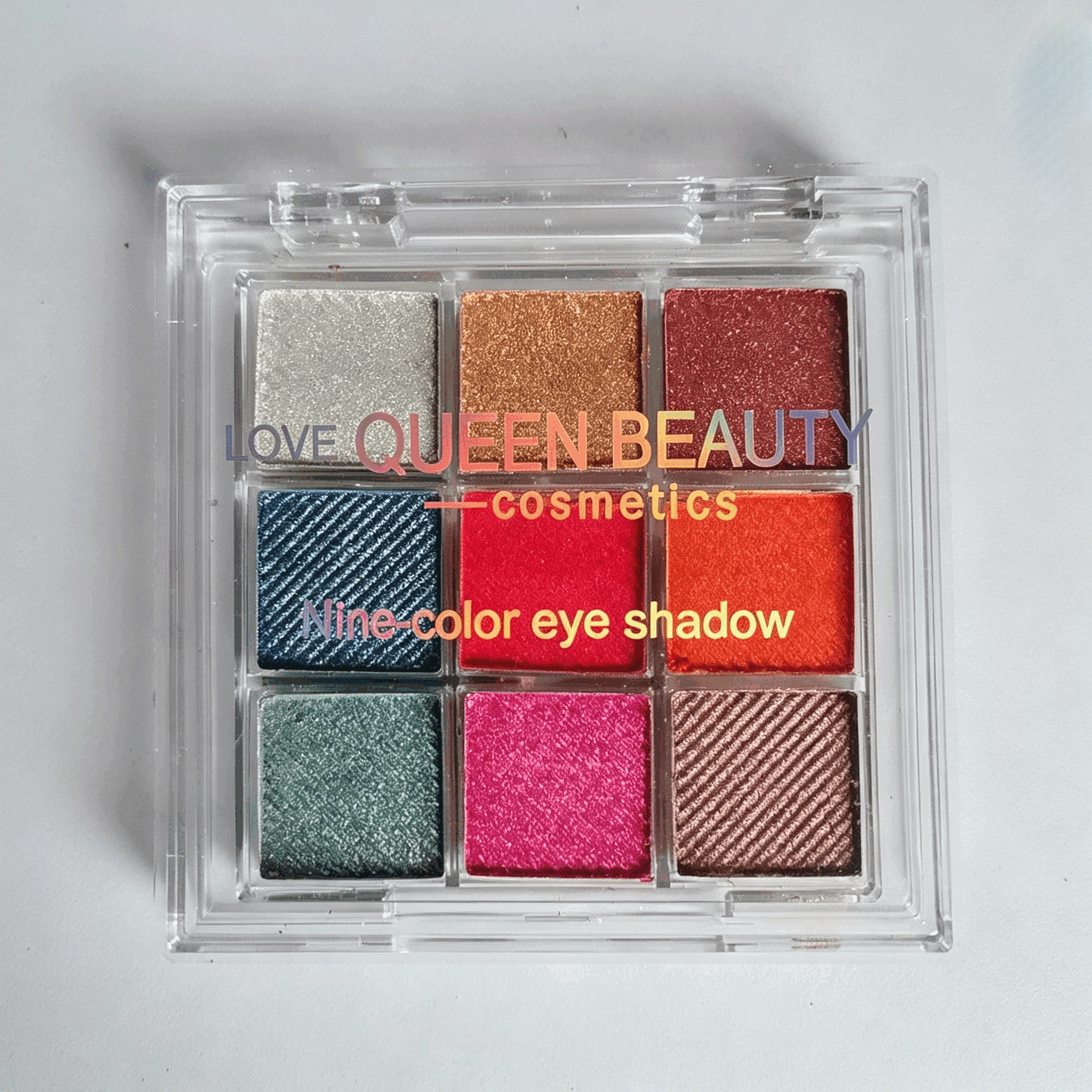 9 Colors matte pearlescent eye shadow plate eyeshadow cosmetic makeup profissional eye, Highly Pigmented Long Lasting Eye Makeup ,Waterproof Blendable Professional Eyeshadow view 7