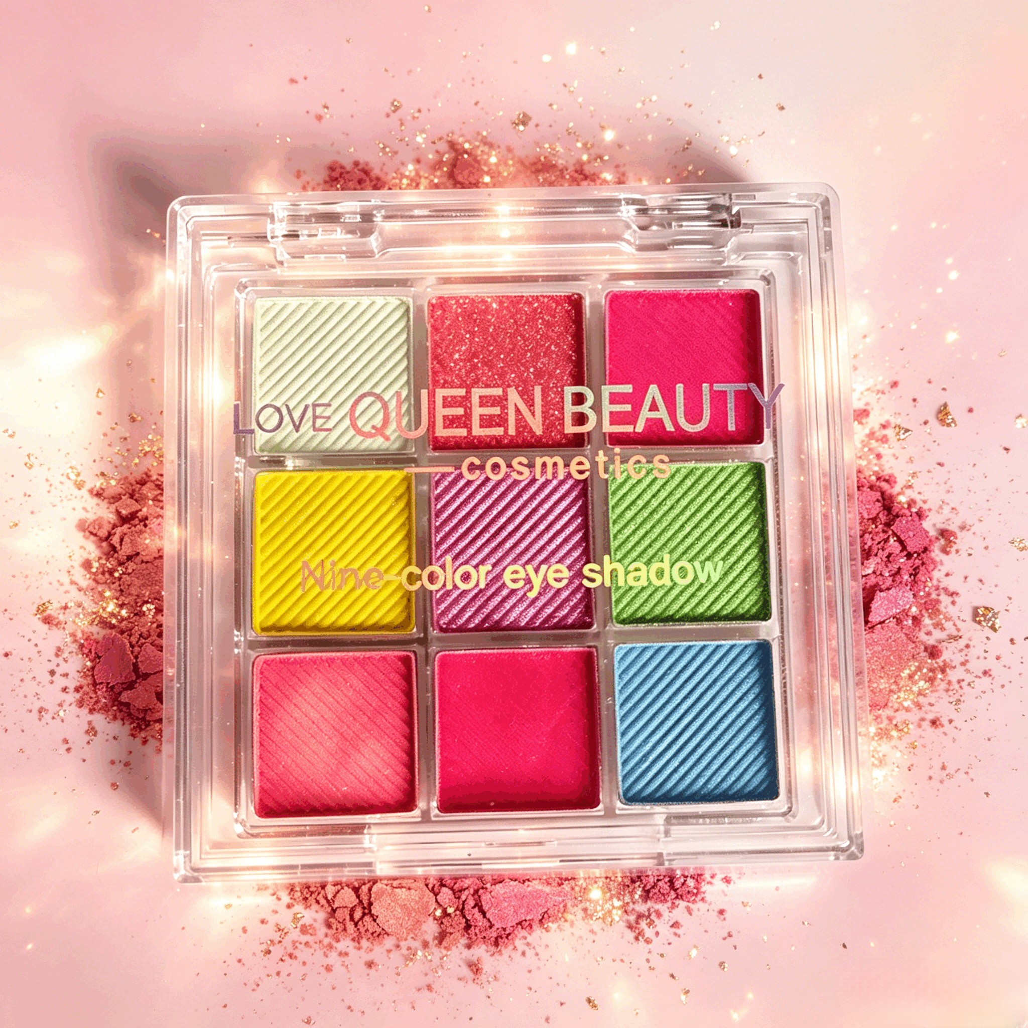 9 Colors matte pearlescent eye shadow plate eyeshadow cosmetic makeup profissional eye, Highly Pigmented Long Lasting Eye Makeup ,Waterproof Blendable Professional Eyeshadow view 10