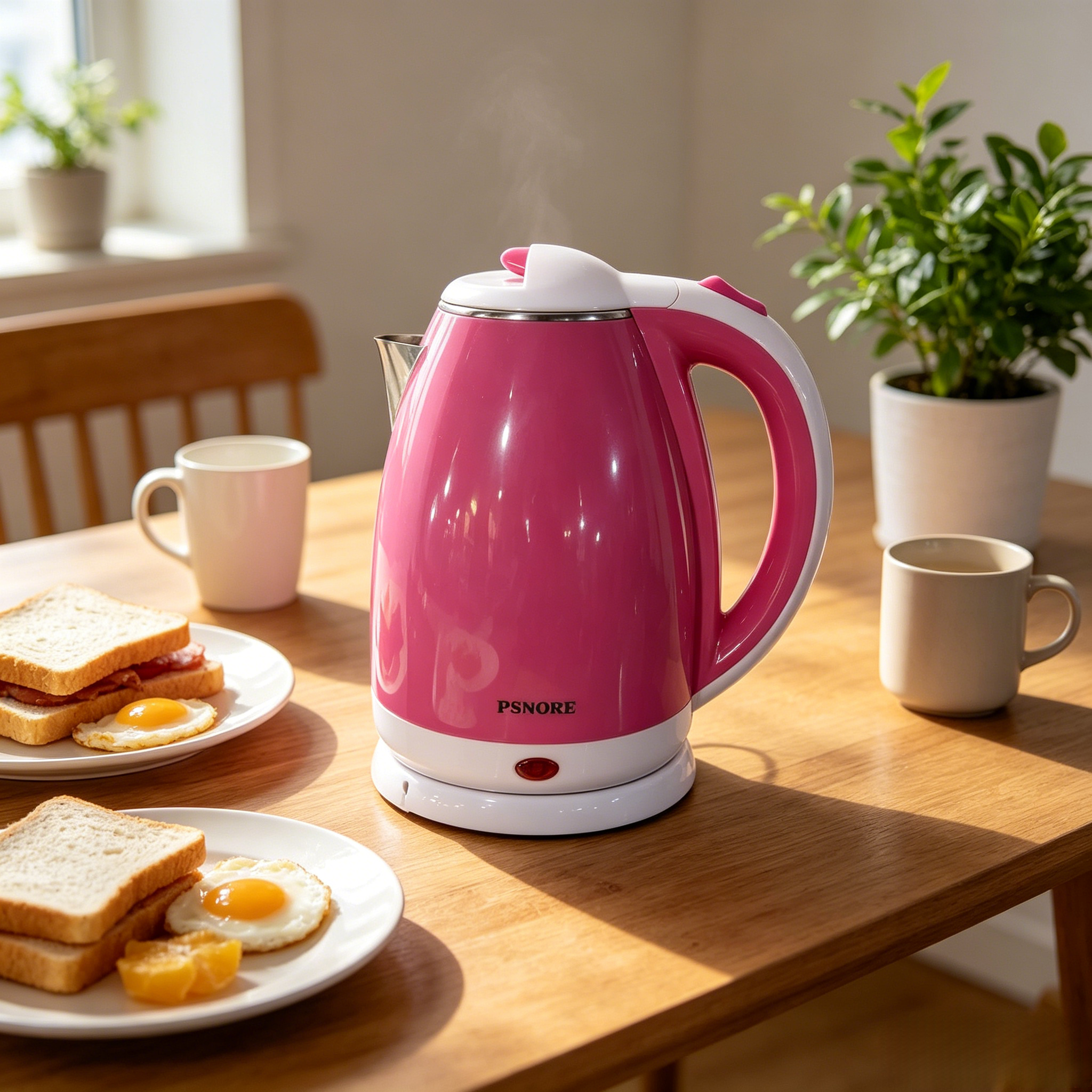 2 L Plastic Electric Kettle Electric Jug for boiling water Kitchen Appliance--PINK BLUE ORANGE Home Kitchen Office Use