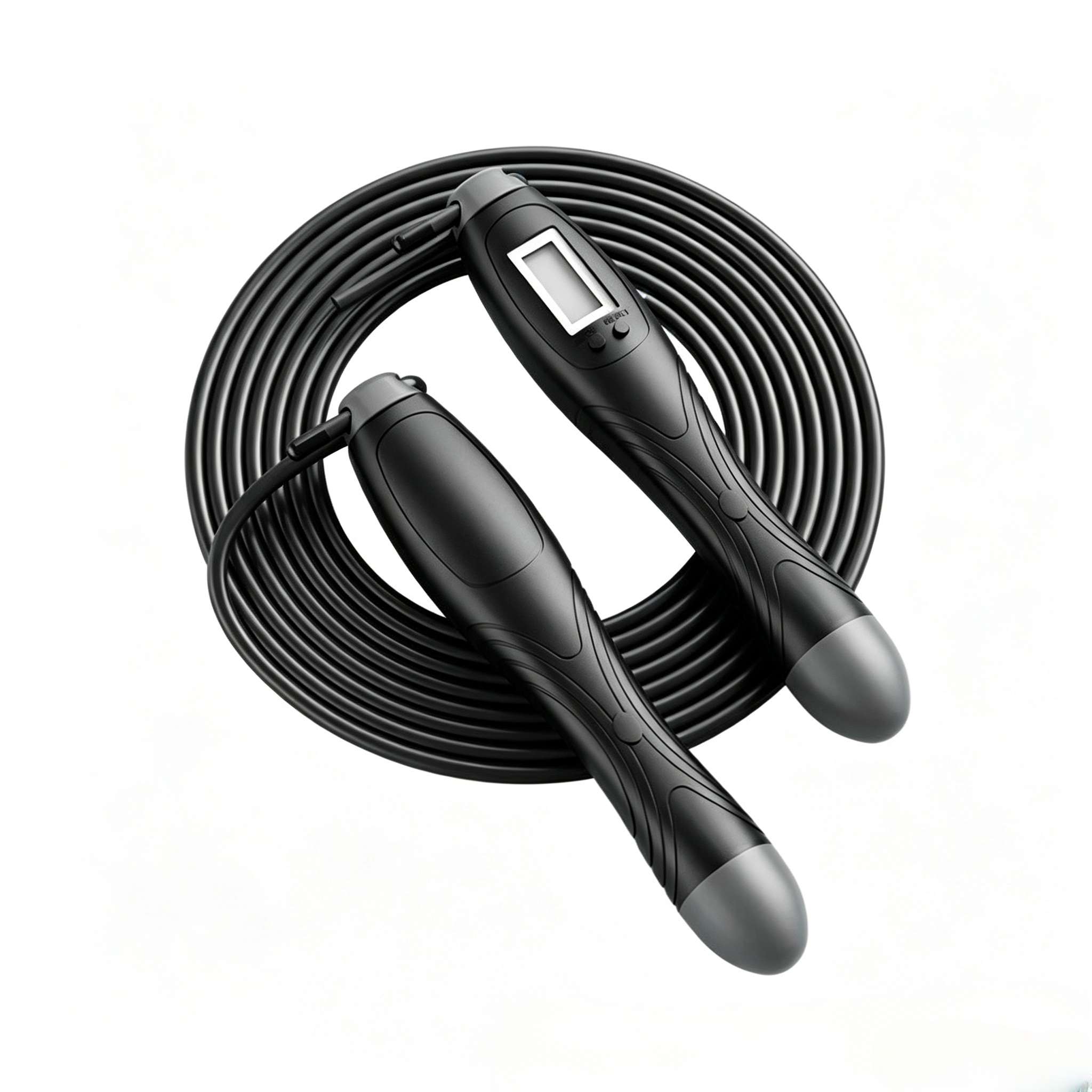 Jump Rope with Electronic Counter Professional Adjustable Fast Speed Counting Skipping Rope Jumping Wire Workout Equipments,Skipping rope gym rope home training count rope Men Women and Kids