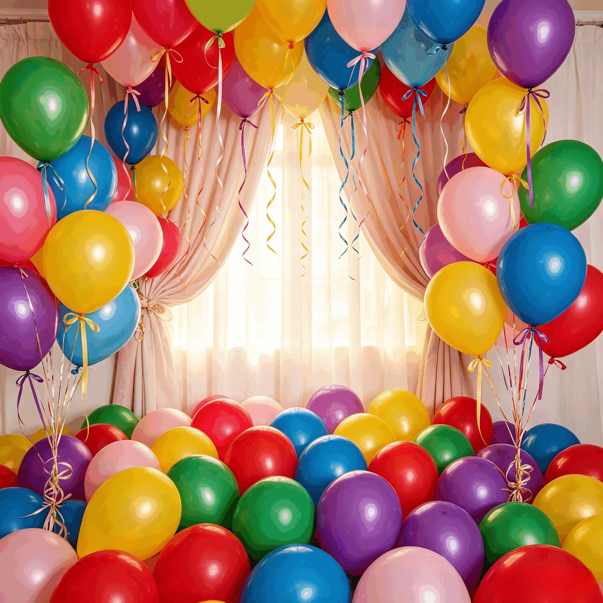 70Pcs Colorful Latex Balloons Party Decoration Pack for Birthday, Wedding & Events,Durable Party Balloons for Birthday, Baby Shower, Wedding,