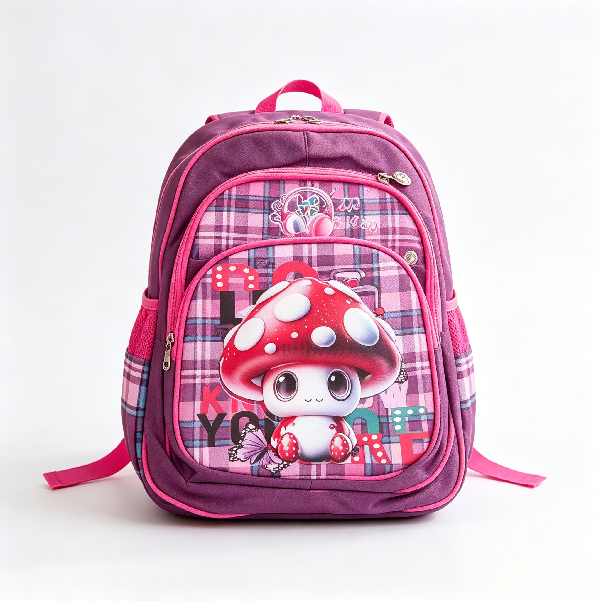 Cute Cartoon Kids School Backpack Lightweight Breathable Back Strap Children School Bag,Cartoon  Schoolbag