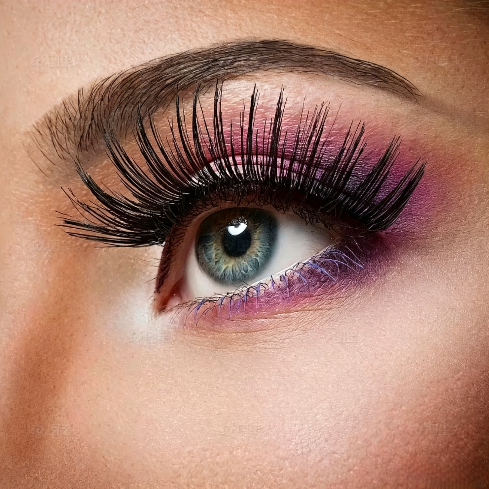 Segmented false eyelash set, large capacity dense single cluster of false eyelashes 8/10/12/14cm Curly Mink False Eyelashes, Soft Lightweight Volume Lashes,Give away eyelash glue view 5