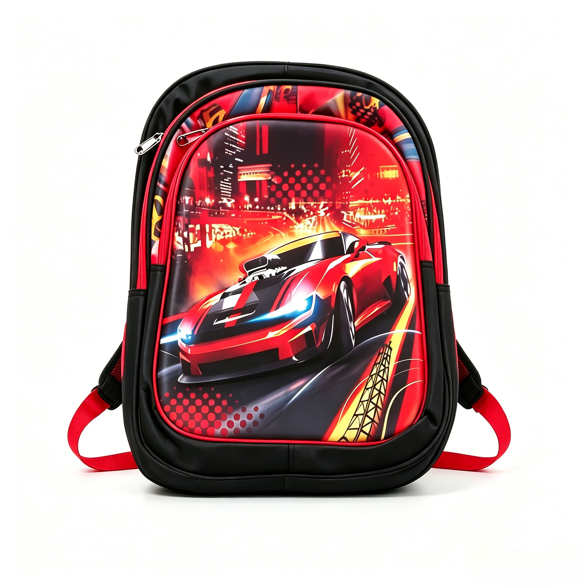 Cute Cartoon Kids School Backpack Lightweight Breathable Back Strap Children School Bag Large Capacity Durable Oxford Bag For Primary School Boys Girls Daily School Travel