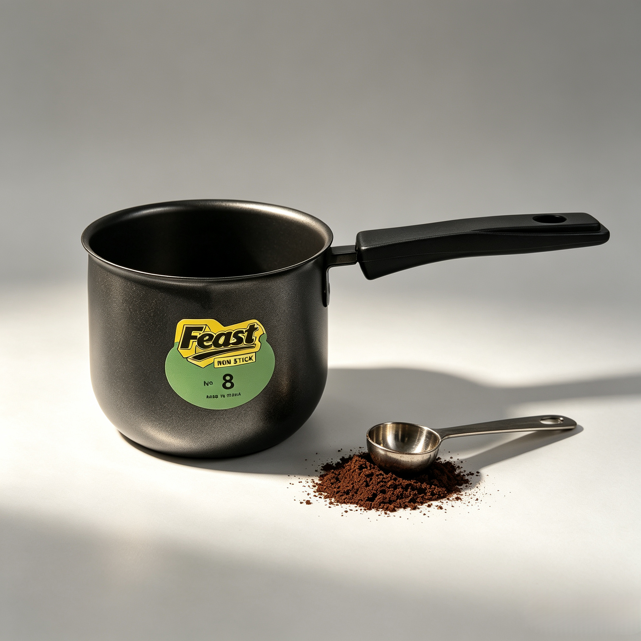 Coffee Pot & Coffee Mug Set with Heat Resistant Handle, Non-Scald Handle Tea Pot, Portable Coffee Cup for Home Kitchen, Making Coffee, Milk & Tea