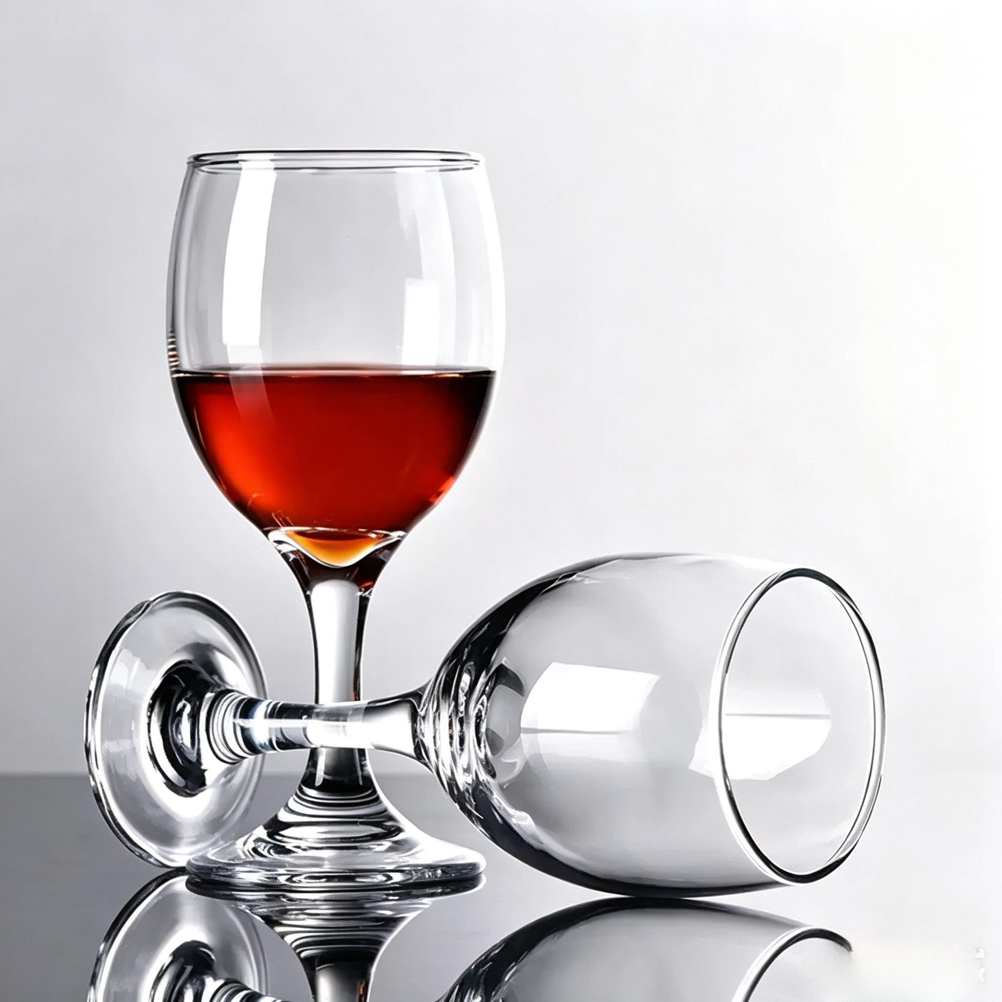 2/4/6Pcs Clear Red Wine Glasses Transparent Goblet Glass Cup For Wine Juice Party ，red wine goblet，glass cup set，drinking glasses，home tableware，bar glassware，party cups，
