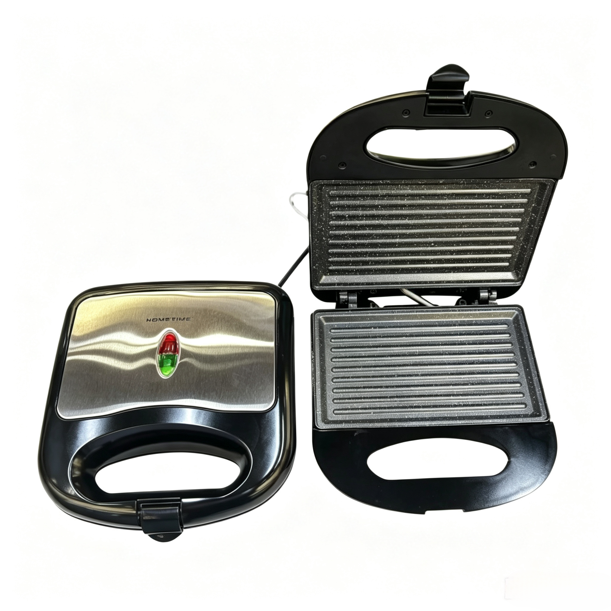 Non-Stick Panini Press Grill, 2 Slice Sandwich Panini Maker, Electric Breakfast Panini Press Machine for Home Kitchen, Toasts Bacon Beef Cheese Griller,Panini press grill