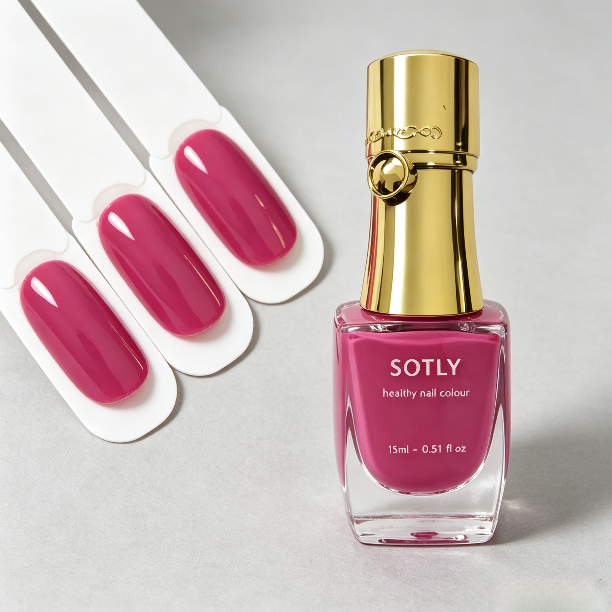 2 Colors Long Lasting Nail Polish Set, Quick Dry Glossy Nail Varnish, Crack Resistant Waterproof Manicure Nail Coating for African Women Daily Party Use view 6