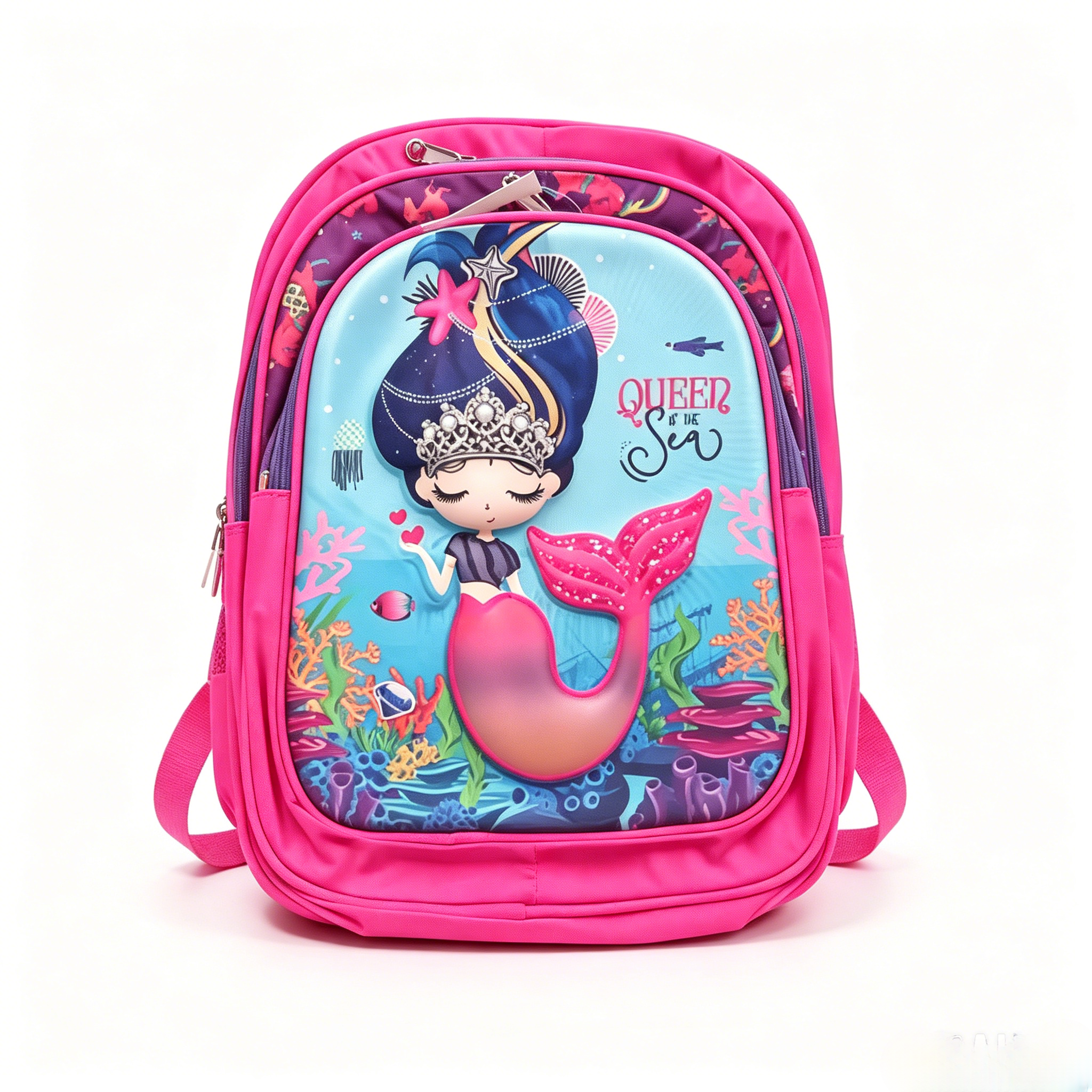 Cute Cartoon Kids School Backpack Lightweight Breathable Back Strap Children School Bag,Cartoon  Schoolbag,Pink