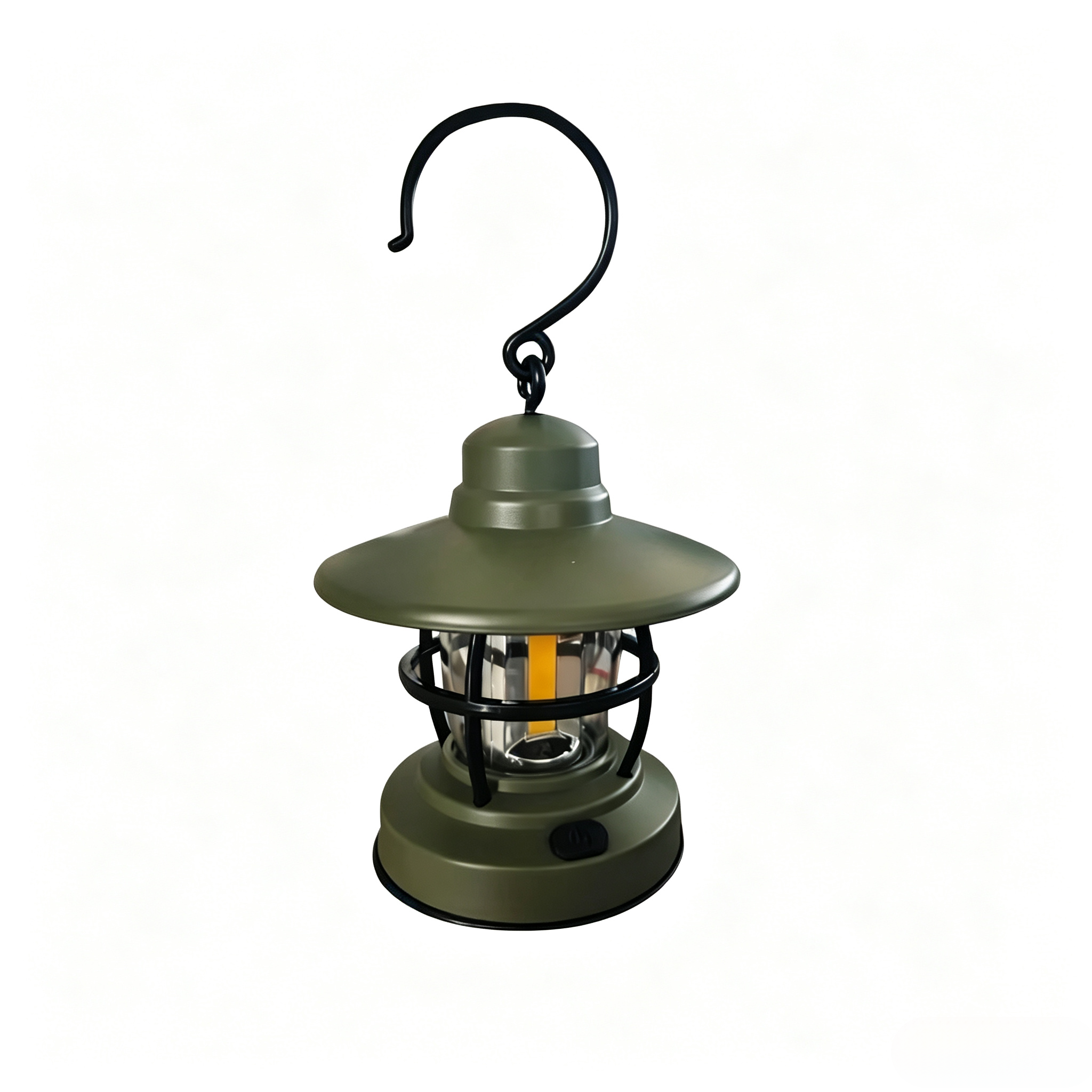 Vintage Portable Camping Lantern USB Rechargeable Retro Handheld Horse Lamp Super Long Standby Ambient Tent Light Waterproof Hanging Light For Safari Mountain Camping Fishing Home Power Cut Emergency