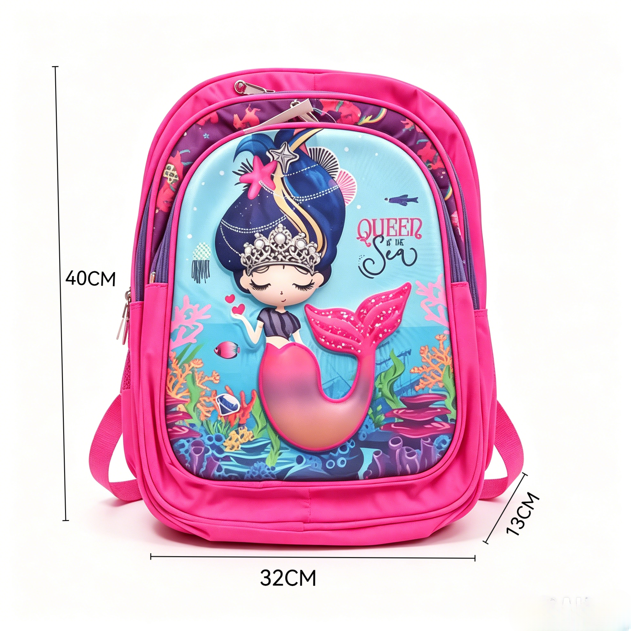 Cute Cartoon Kids School Backpack Lightweight Breathable Back Strap Children School Bag,Cartoon  Schoolbag,Pink