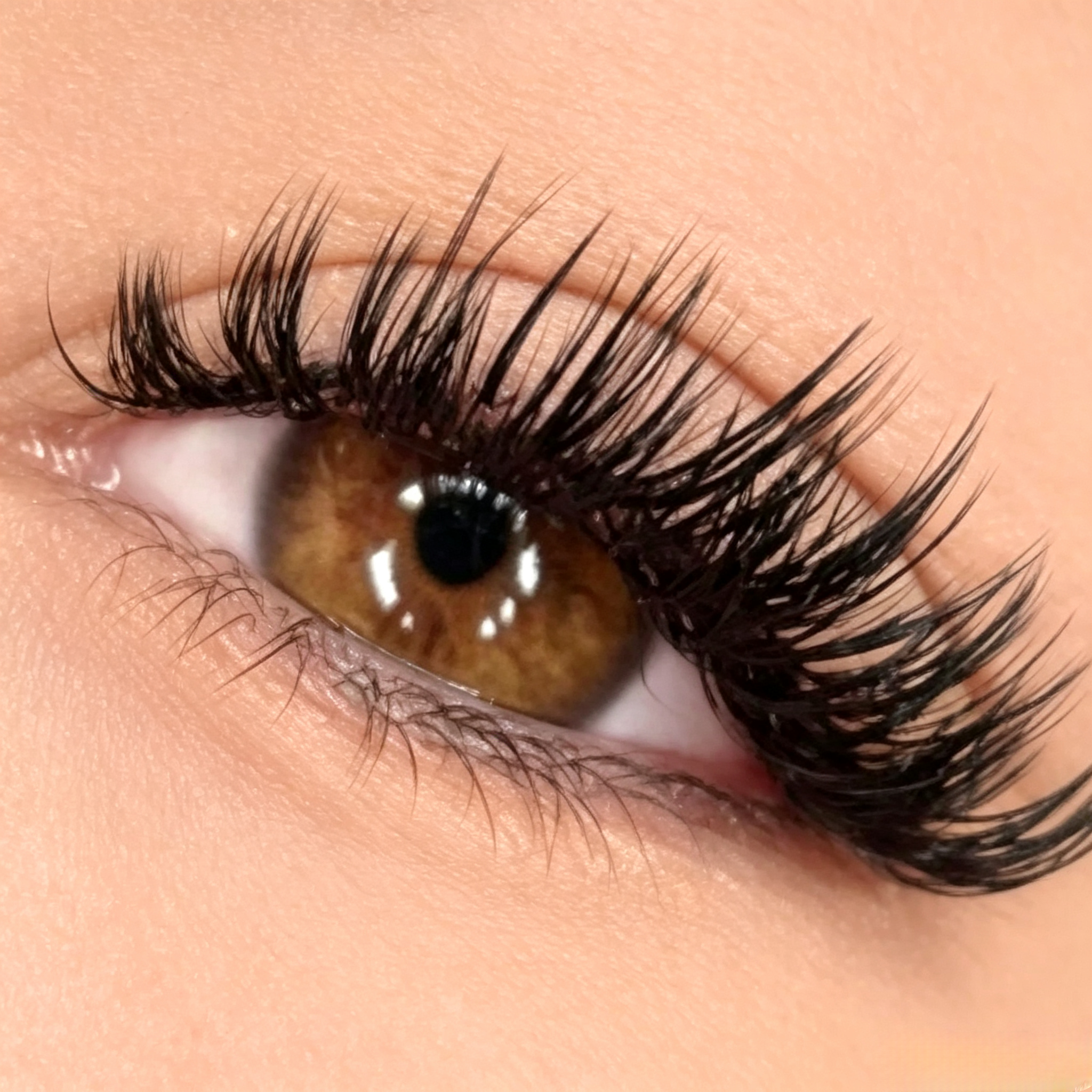 Segmented false eyelash set, large capacity dense single cluster of false eyelashes 8/10/12/14cm Curly Mink False Eyelashes, Soft Lightweight Volume Lashes,Give away eyelash glue view 4