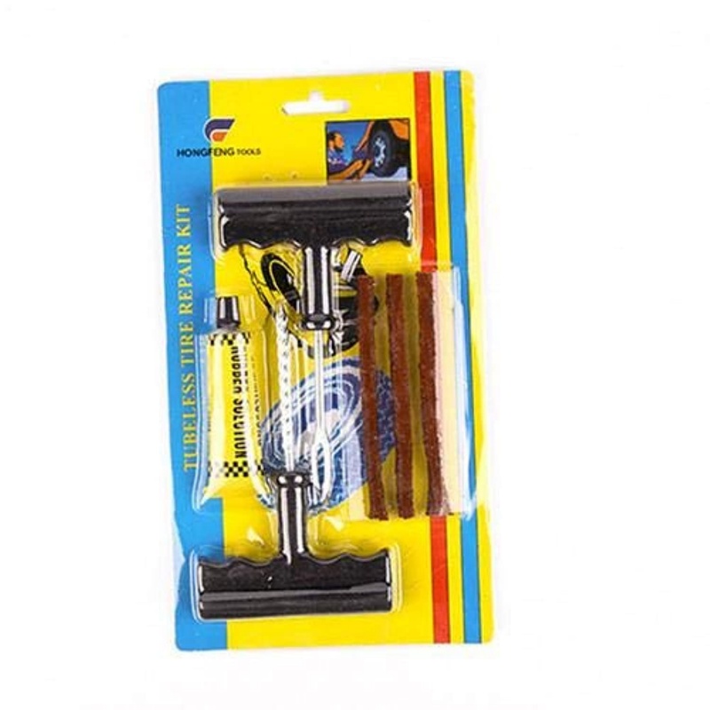 Auto Car Tire Repair Kit Car Bike Auto Tubeless Tire Tyre Puncture Plug Repair Tool Kit Tool